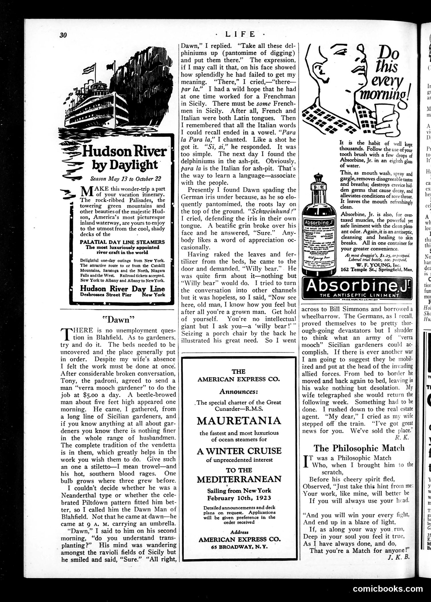 Life — May 25, 1922 — page 32 of 34