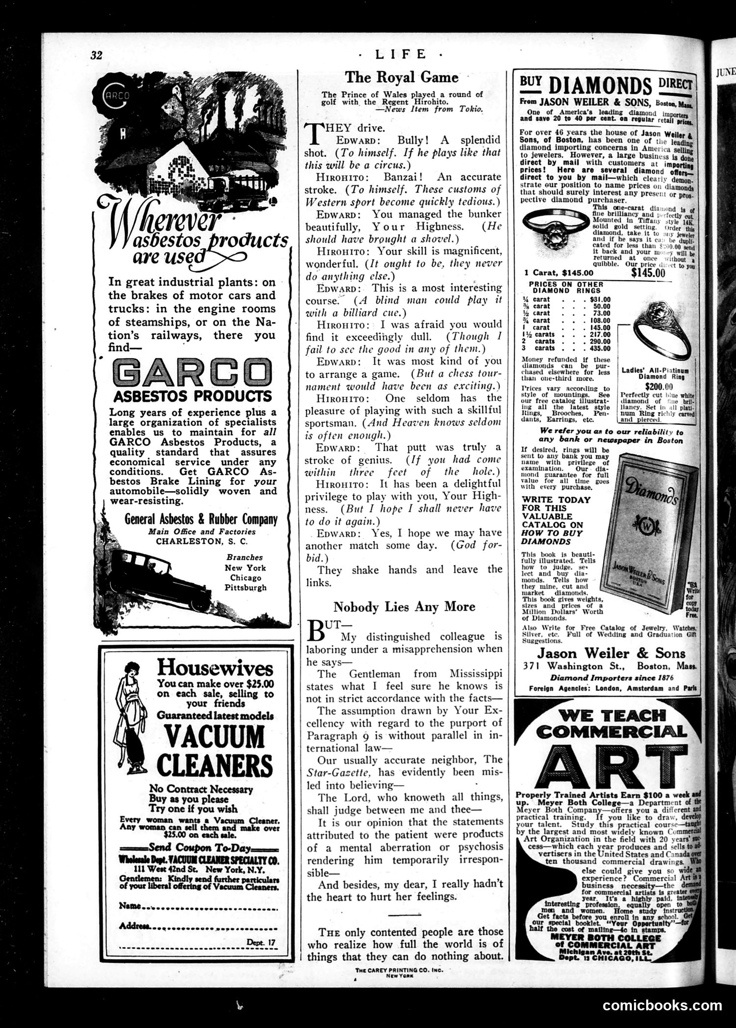 Life — June 8, 1922 — page 34 of 34