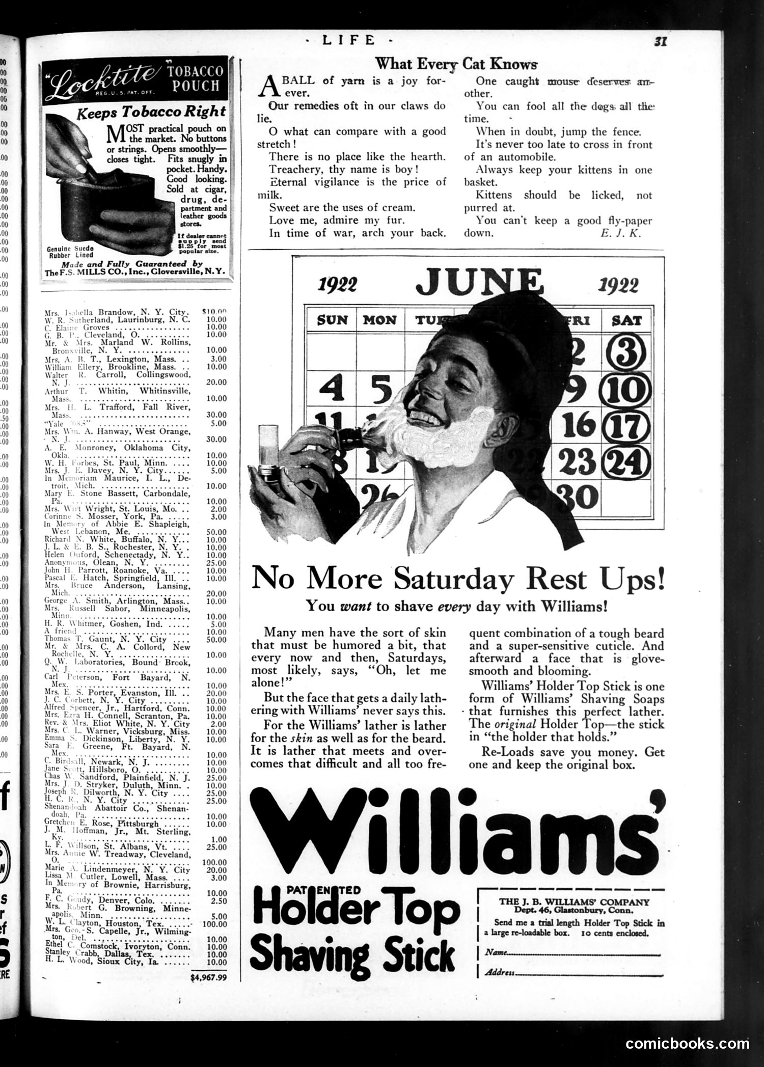 Life — June 22, 1922 — page 33 of 34