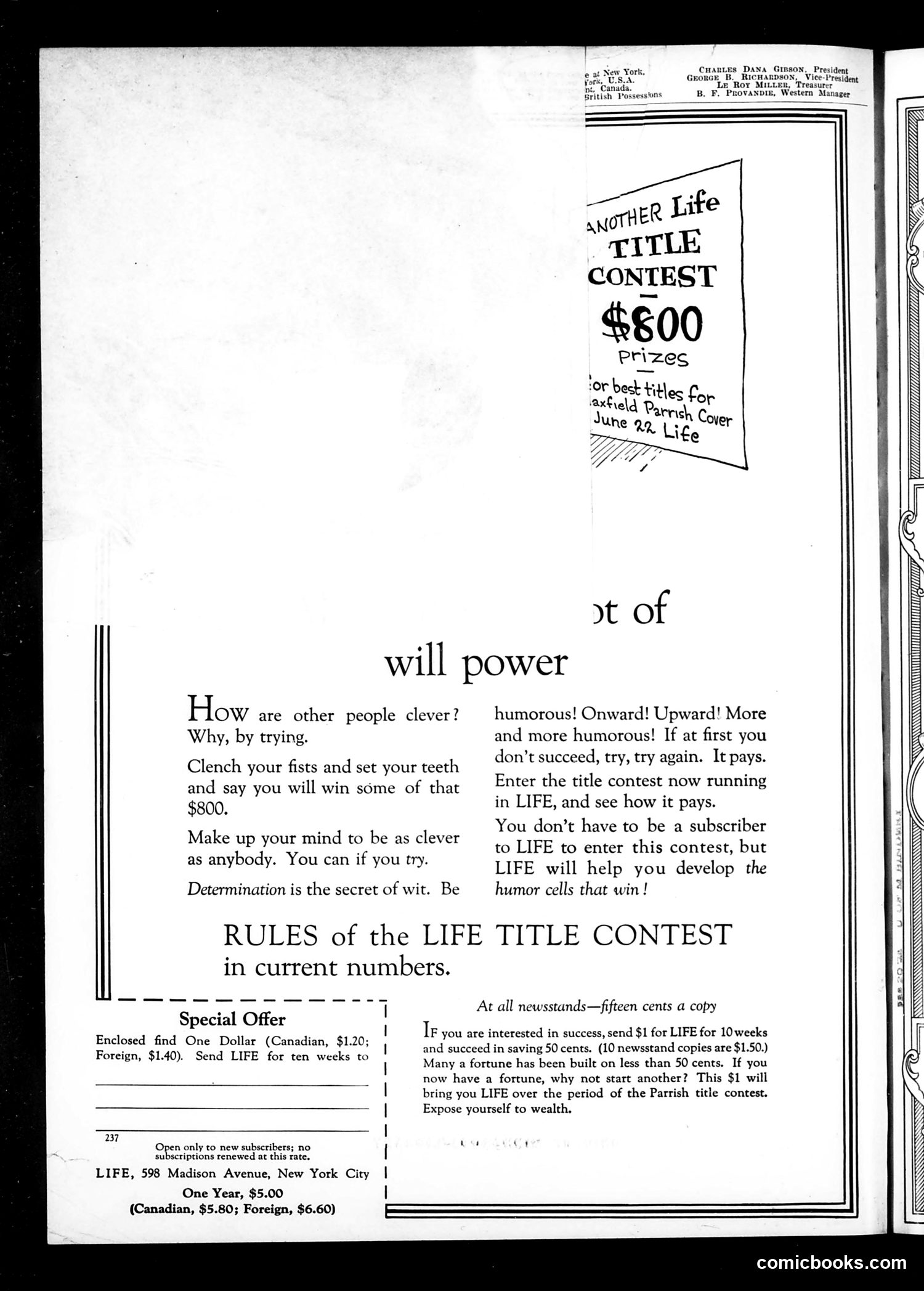 Life — July 6, 1922 — page 2 of 36