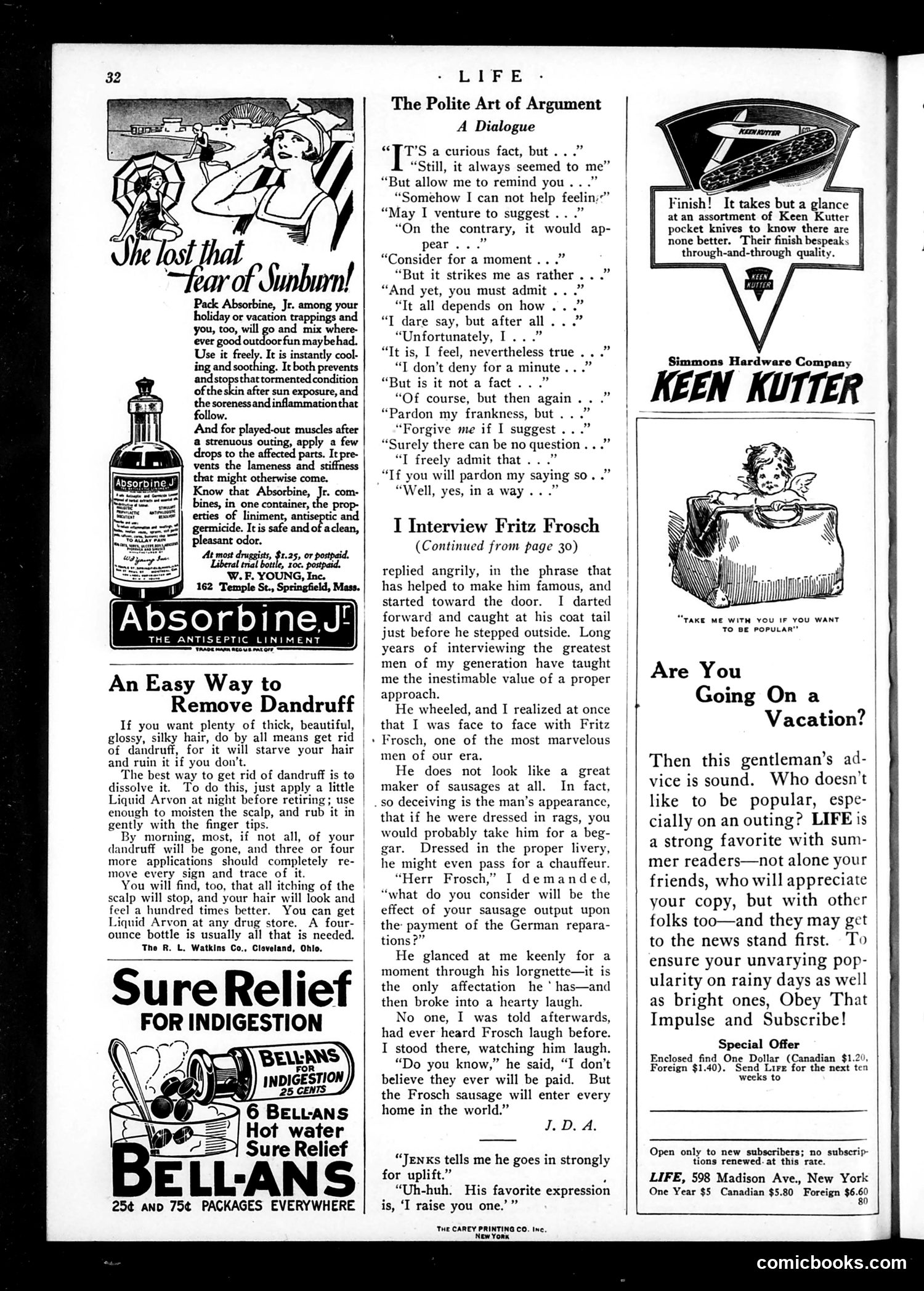 Life — July 6, 1922 — page 34 of 36