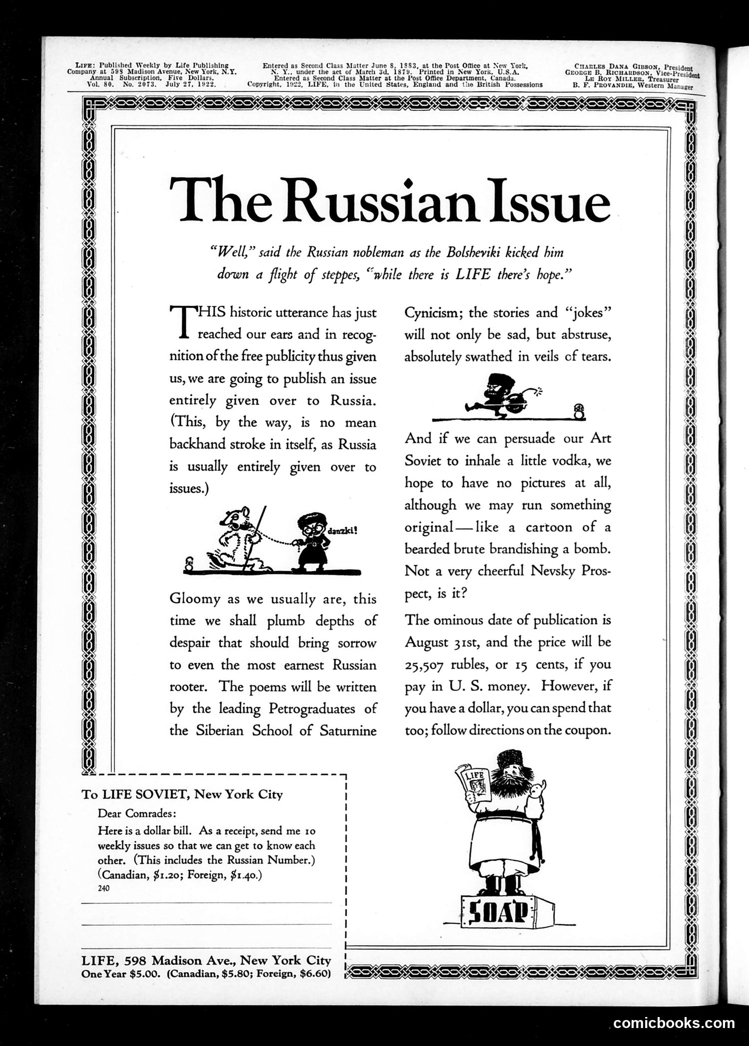 Life — July 27, 1922 — page 2 of 36