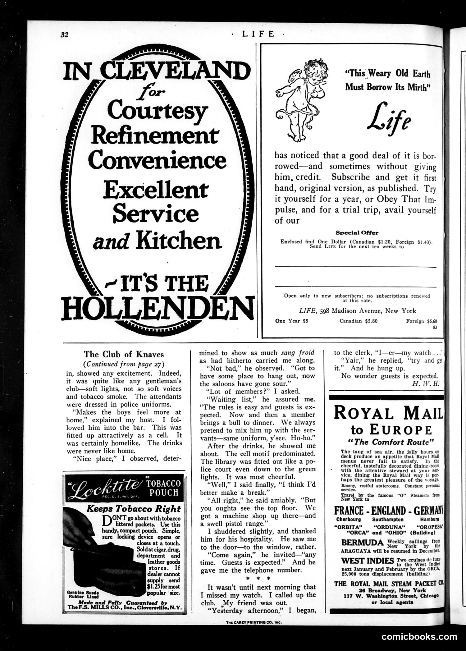 Life — July 27, 1922 — page 34 of 36