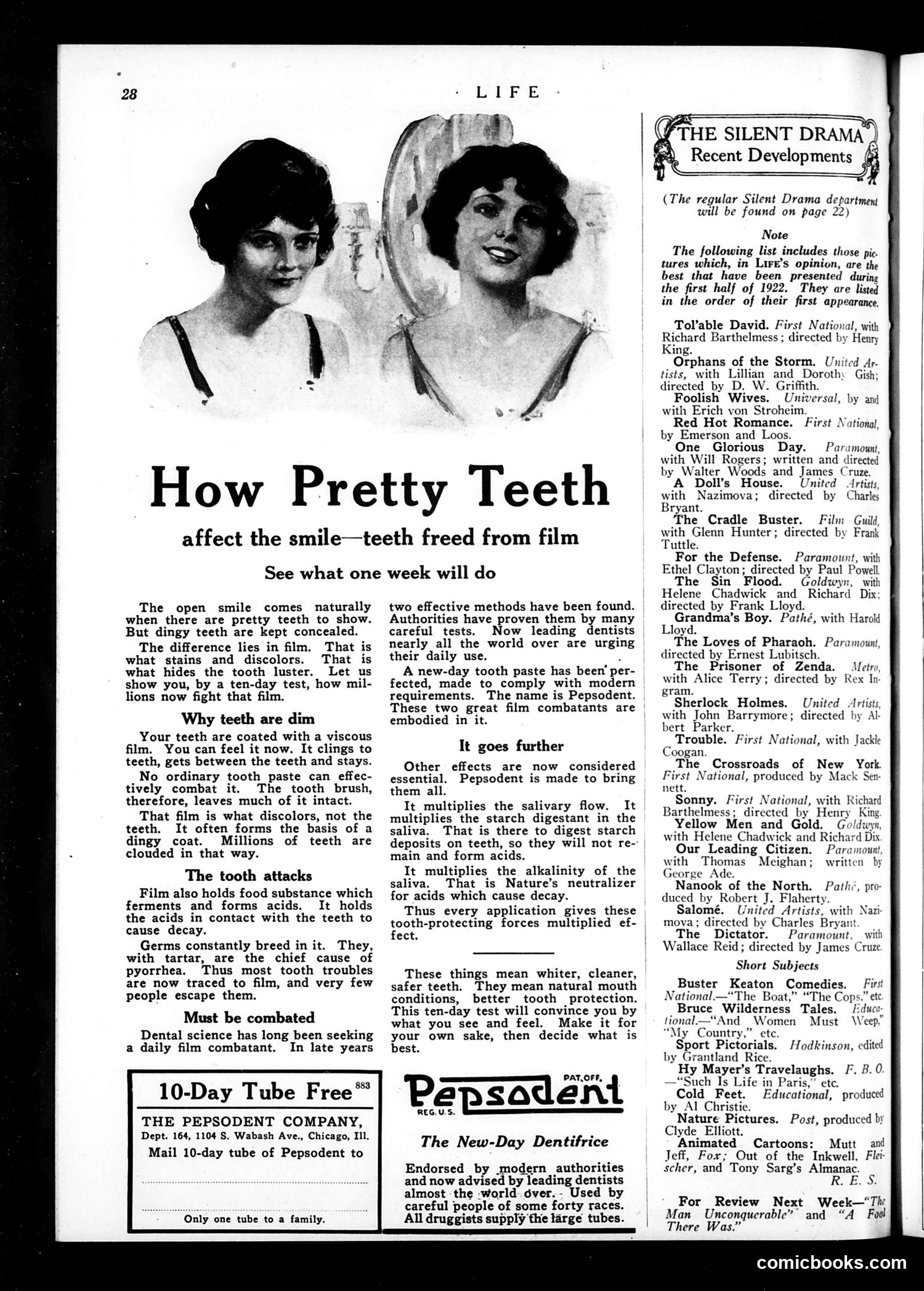 Life — August 3, 1922 — page 30 of 36