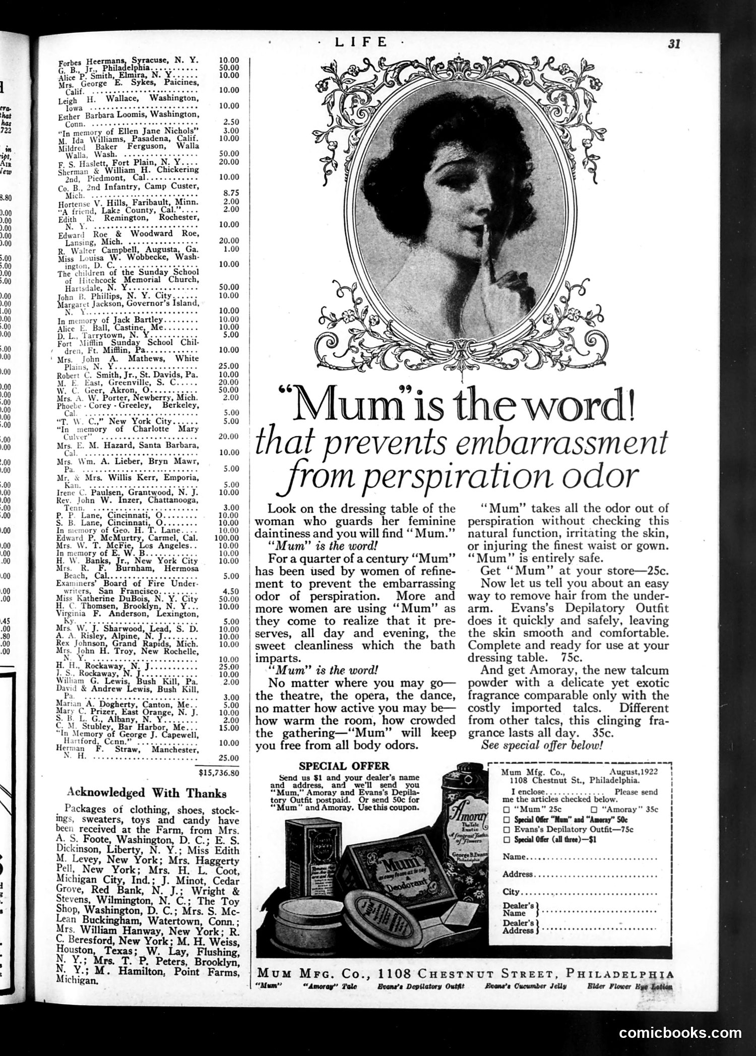Life — August 3, 1922 — page 33 of 36