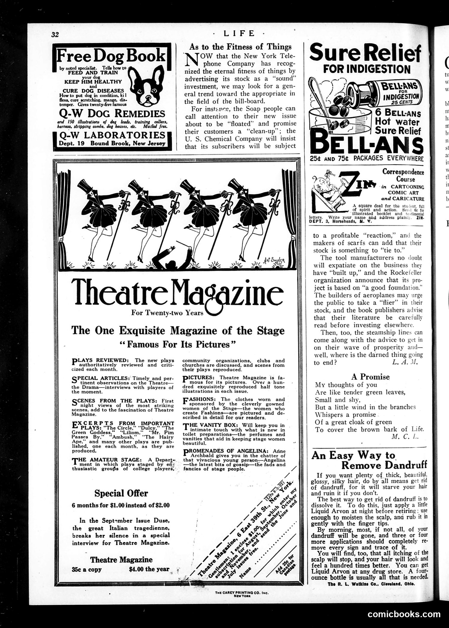 Life — August 3, 1922 — page 34 of 36