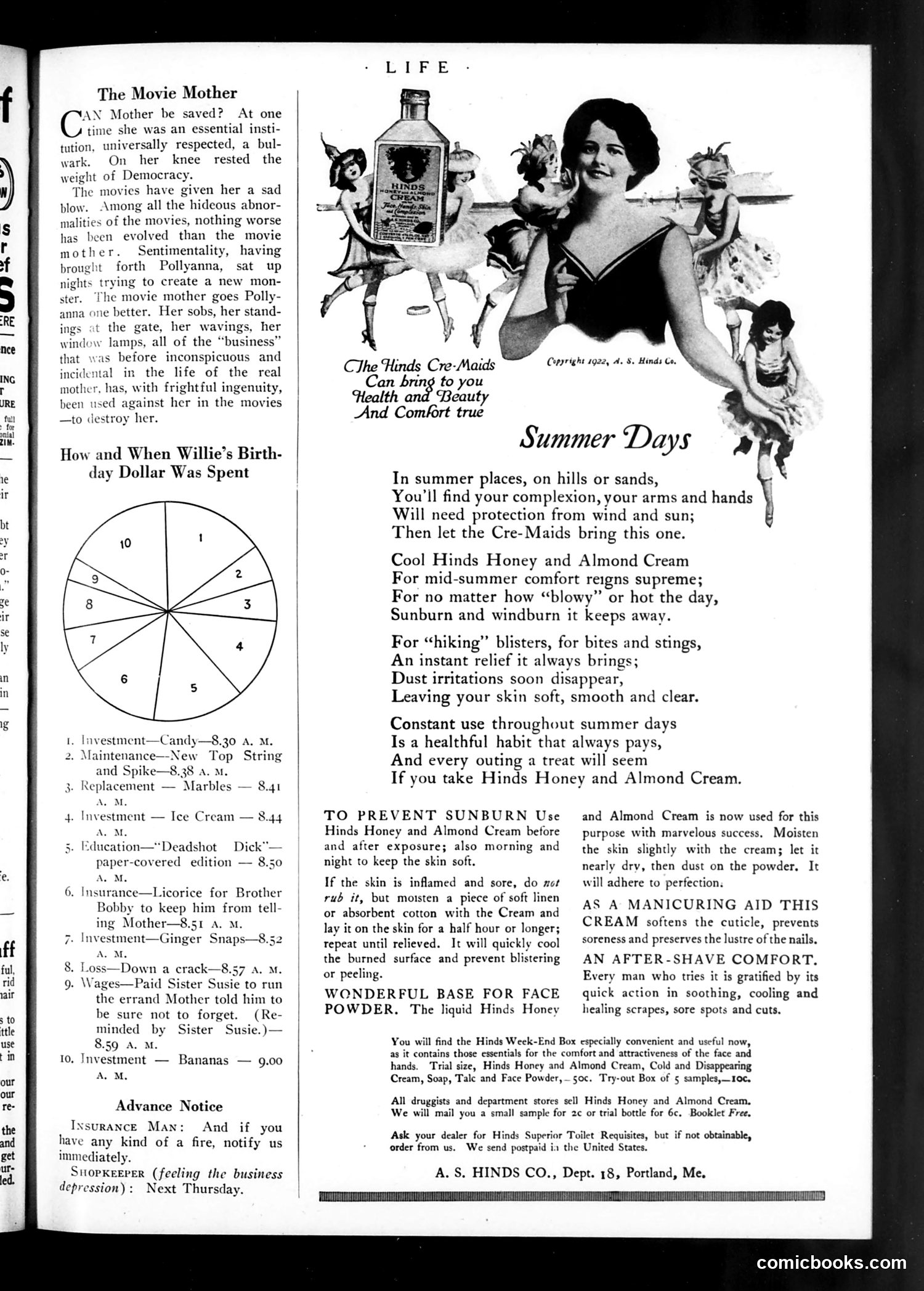 Life — August 3, 1922 — page 35 of 36