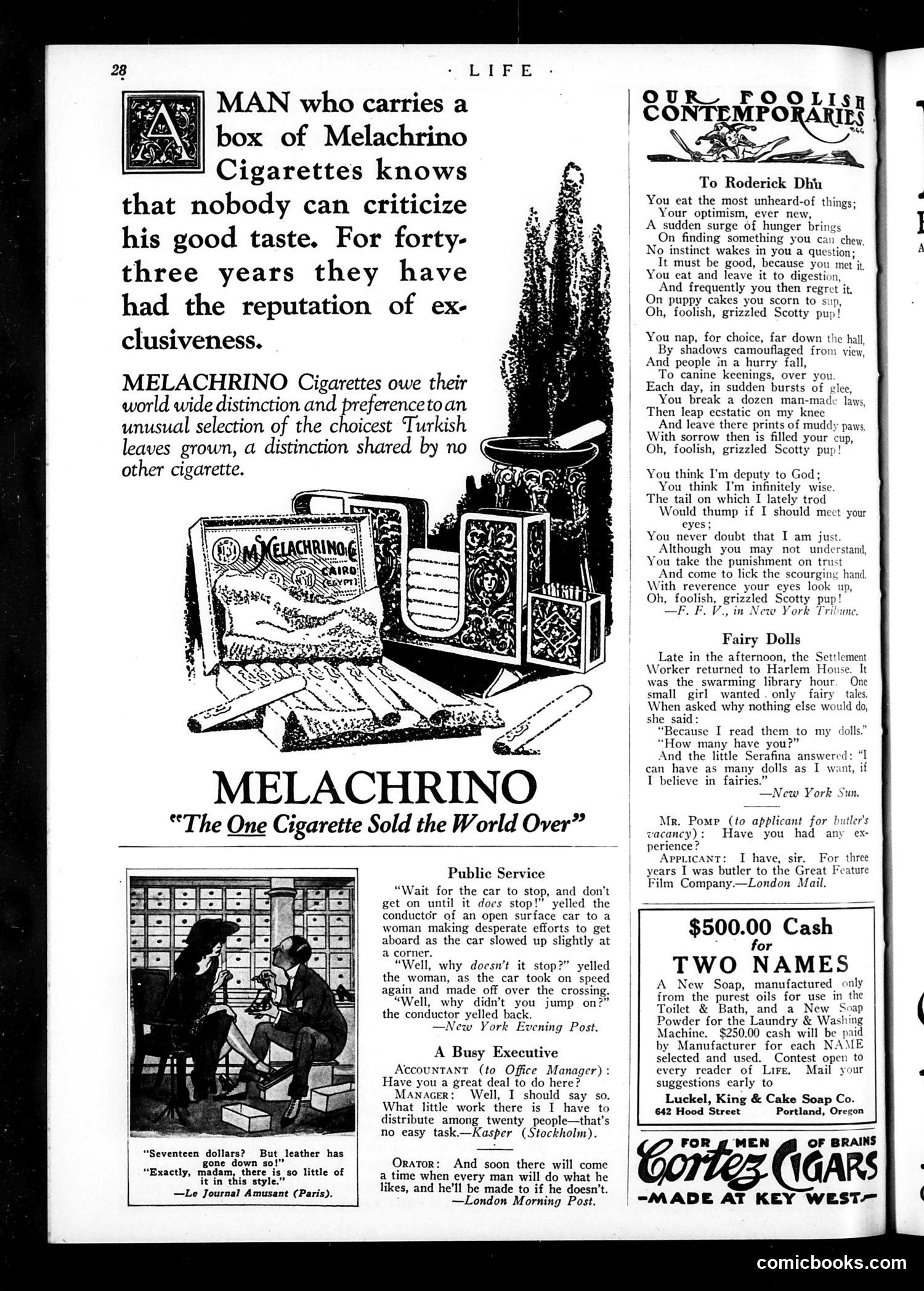 Life — August 10, 1922 — page 30 of 36