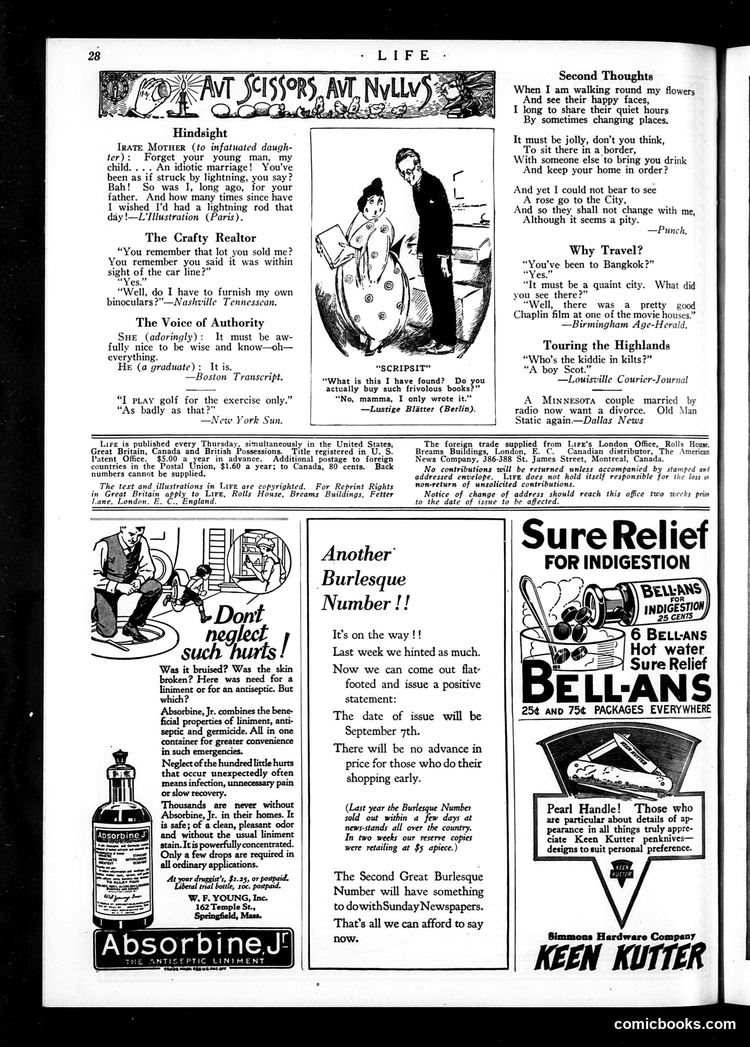 Life — August 17, 1922 — page 30 of 36
