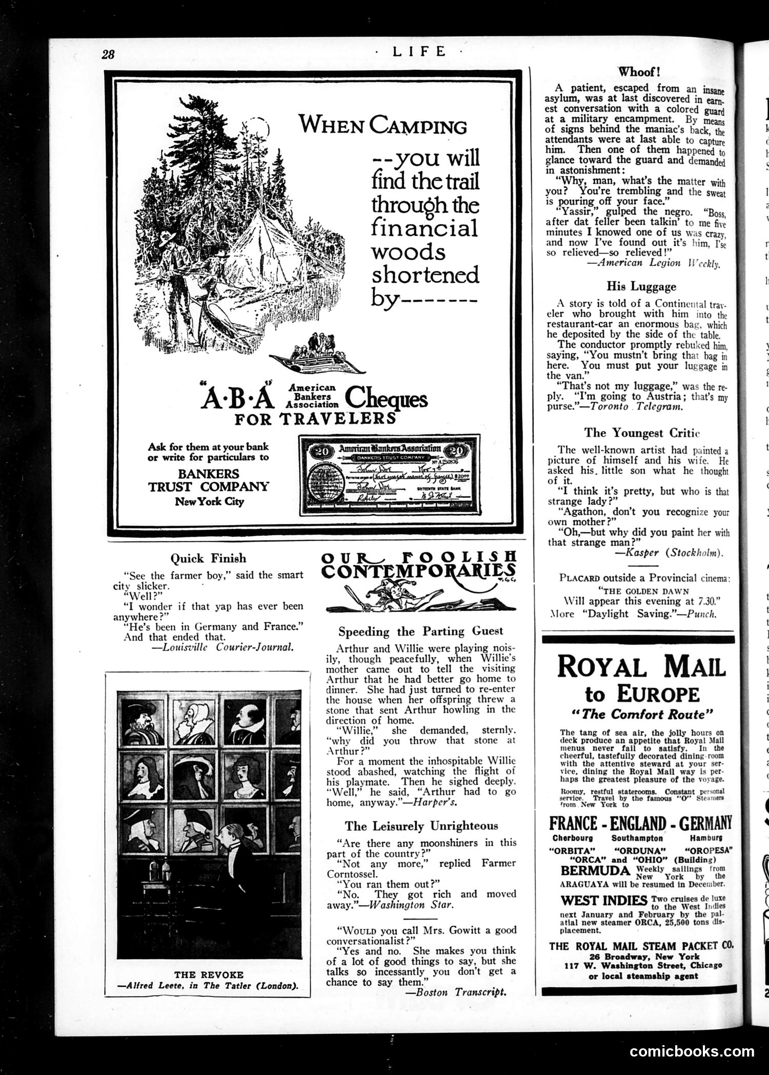 Life — August 24, 1922 — page 30 of 36