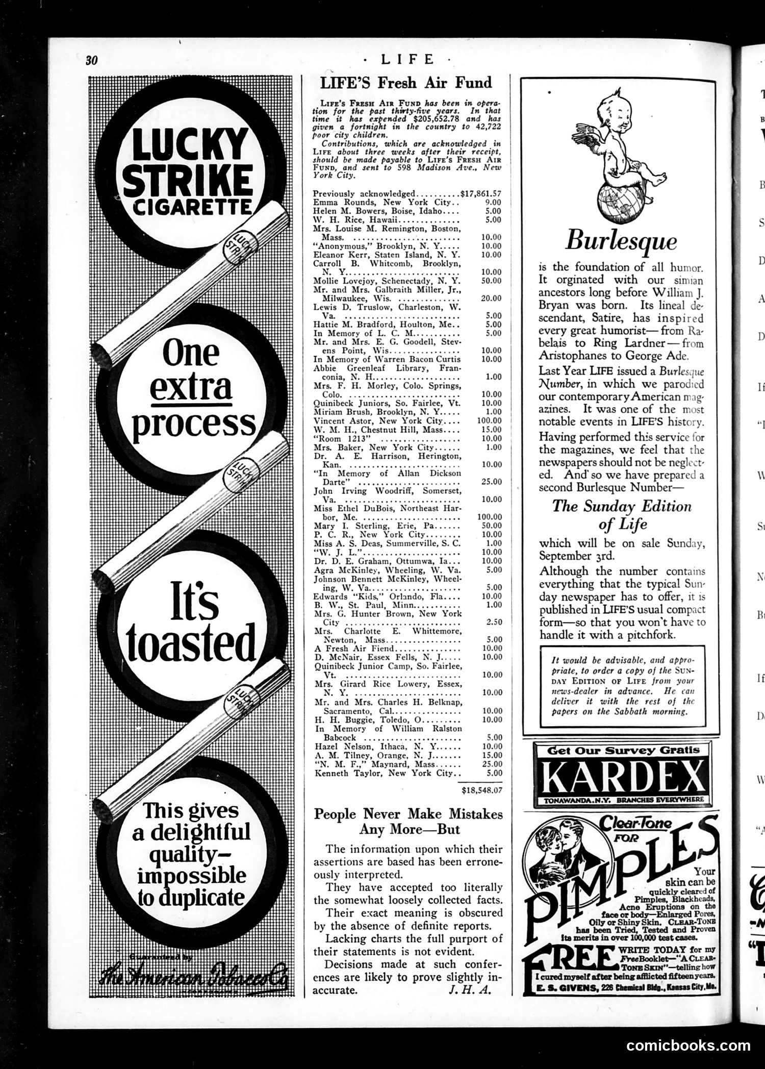 Life — August 24, 1922 — page 32 of 36