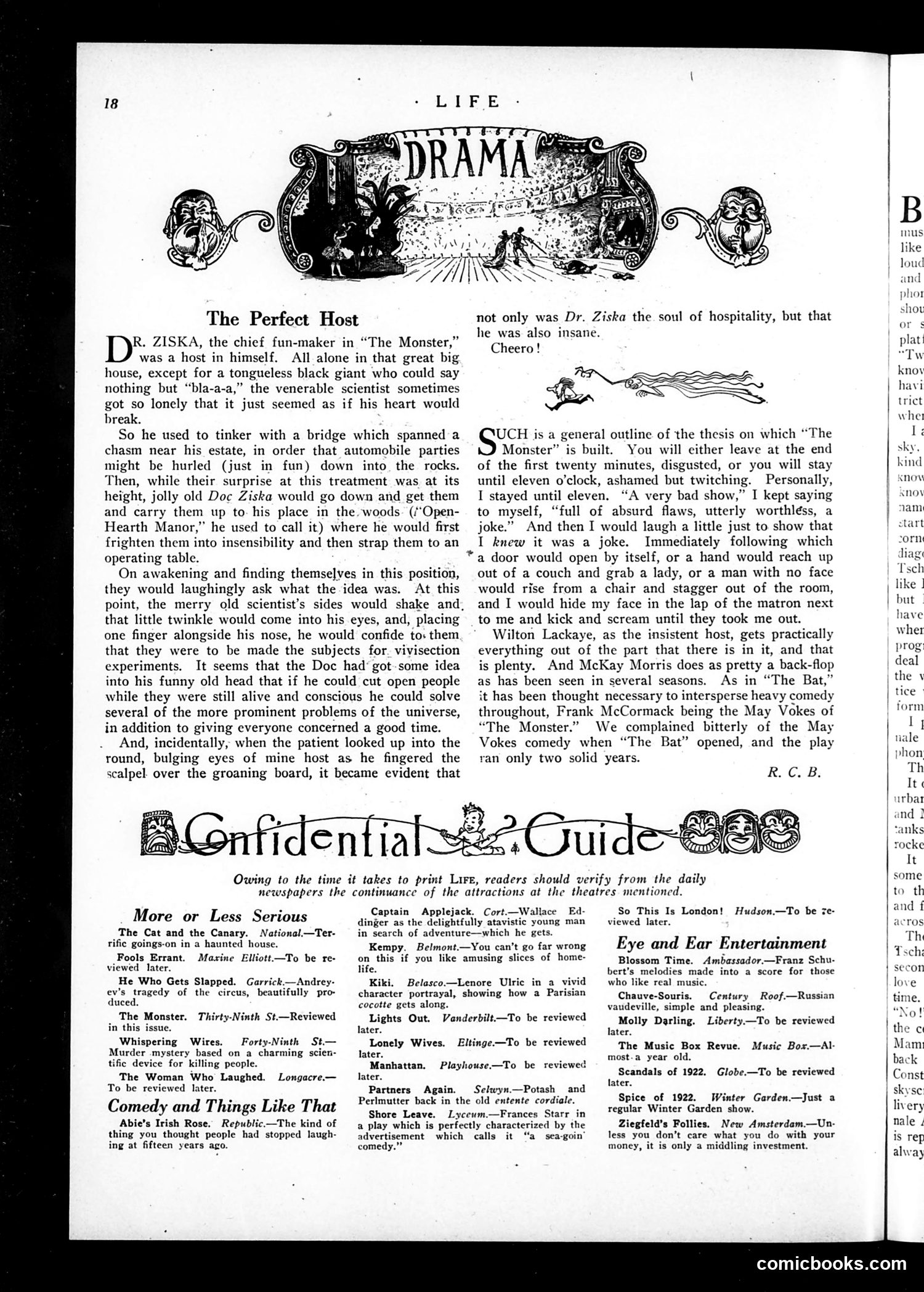 Life — August 31, 1922 — page 20 of 36