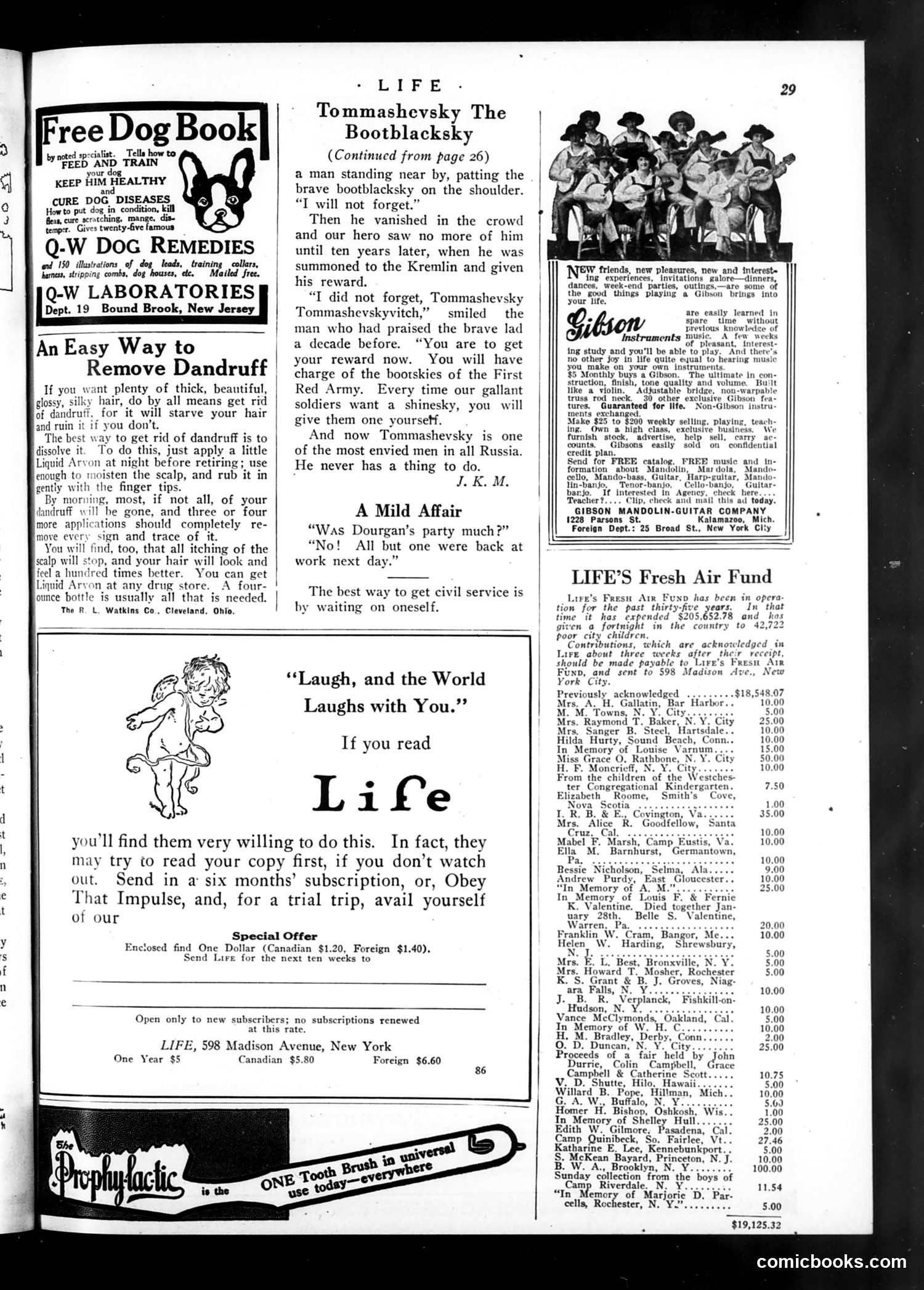 Life — August 31, 1922 — page 31 of 36