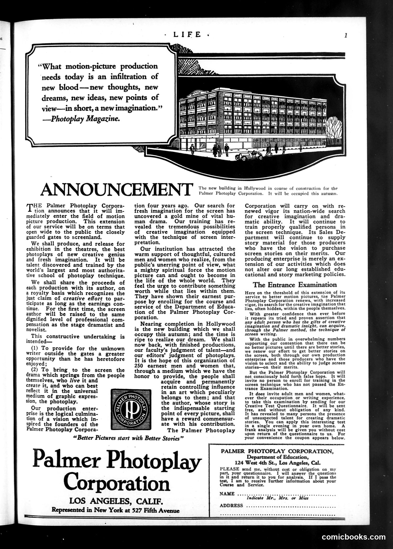 Life — September 7, 1922 — page 3 of 44