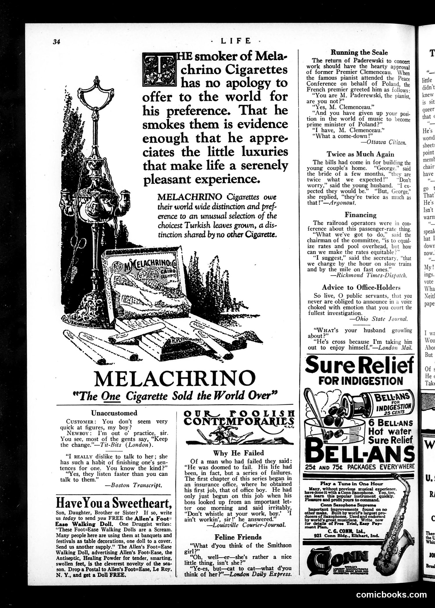 Life — September 7, 1922 — page 36 of 44