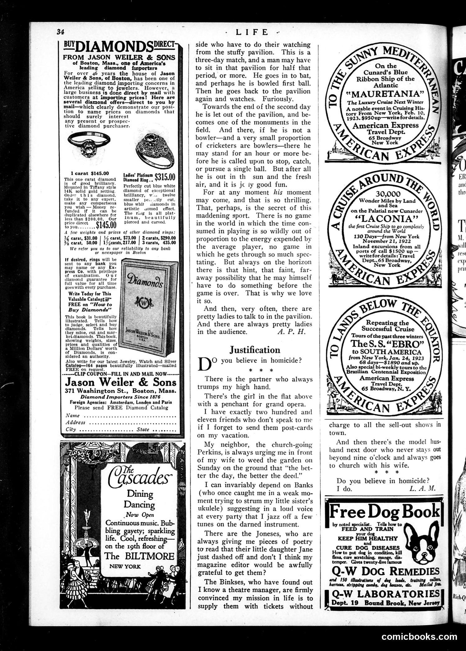 Life — September 14, 1922 — page 36 of 40