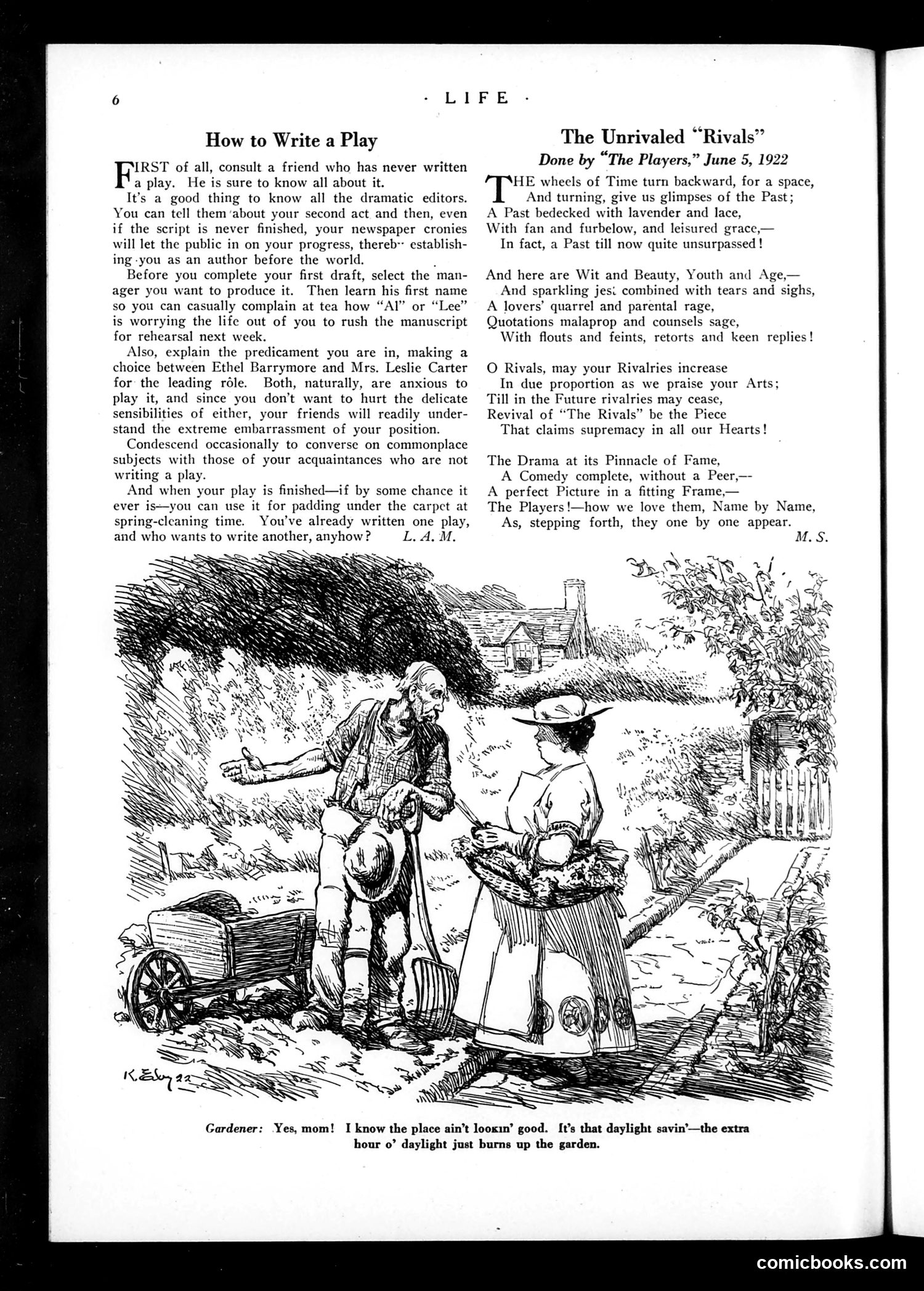 Life — October 5, 1922 — page 8 of 36