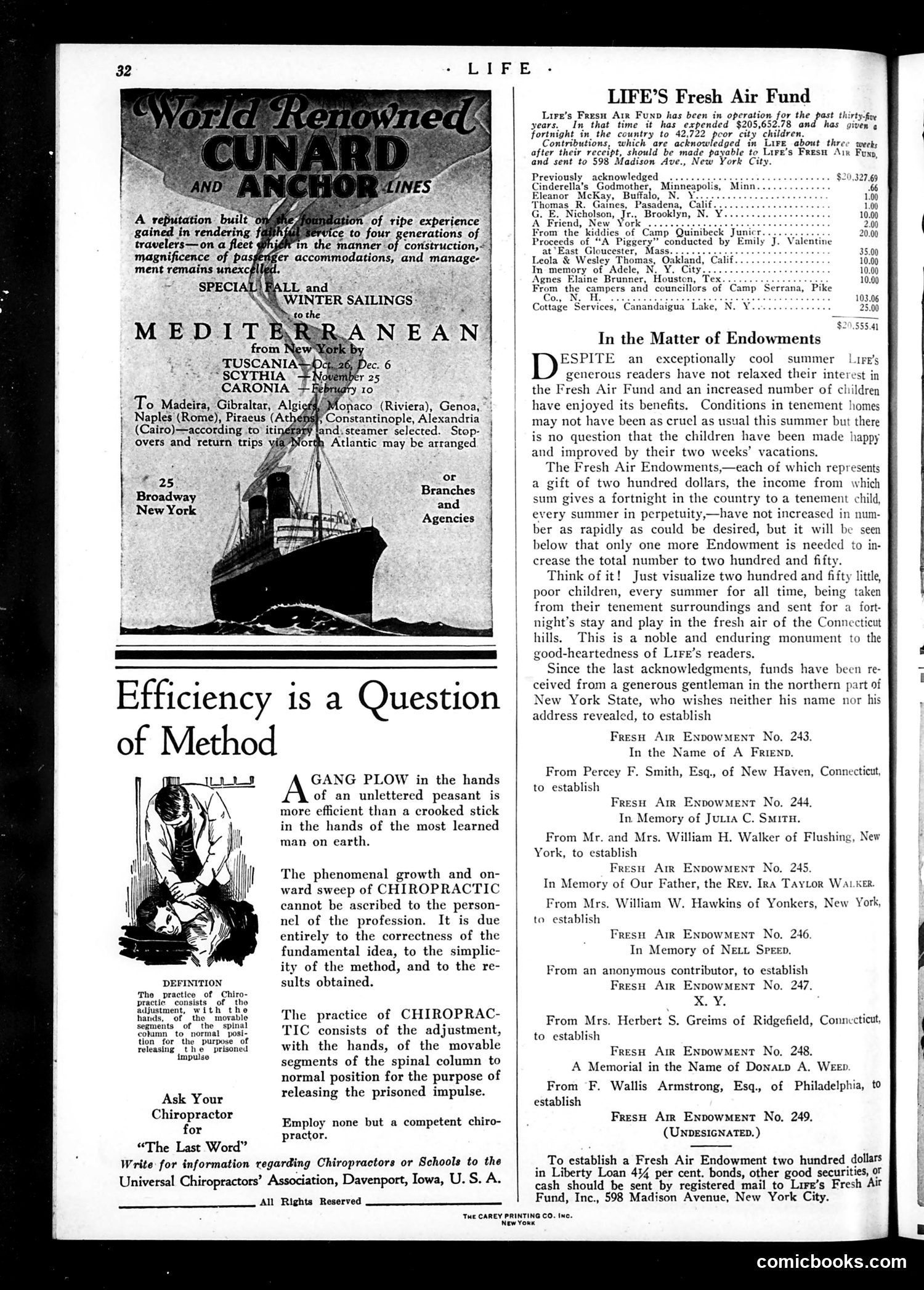Life — October 5, 1922 — page 34 of 36