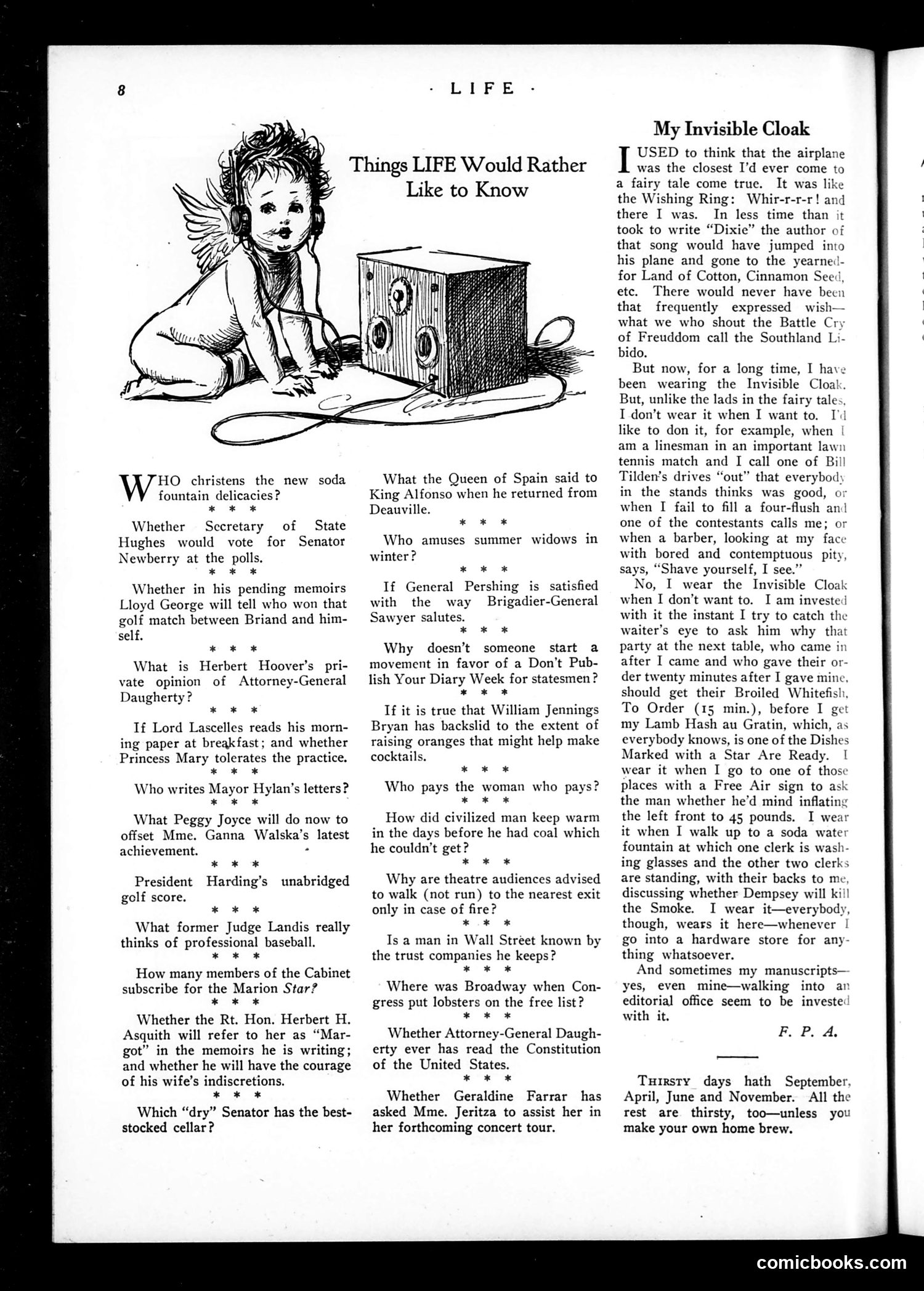 Life — October 12, 1922 — page 10 of 36