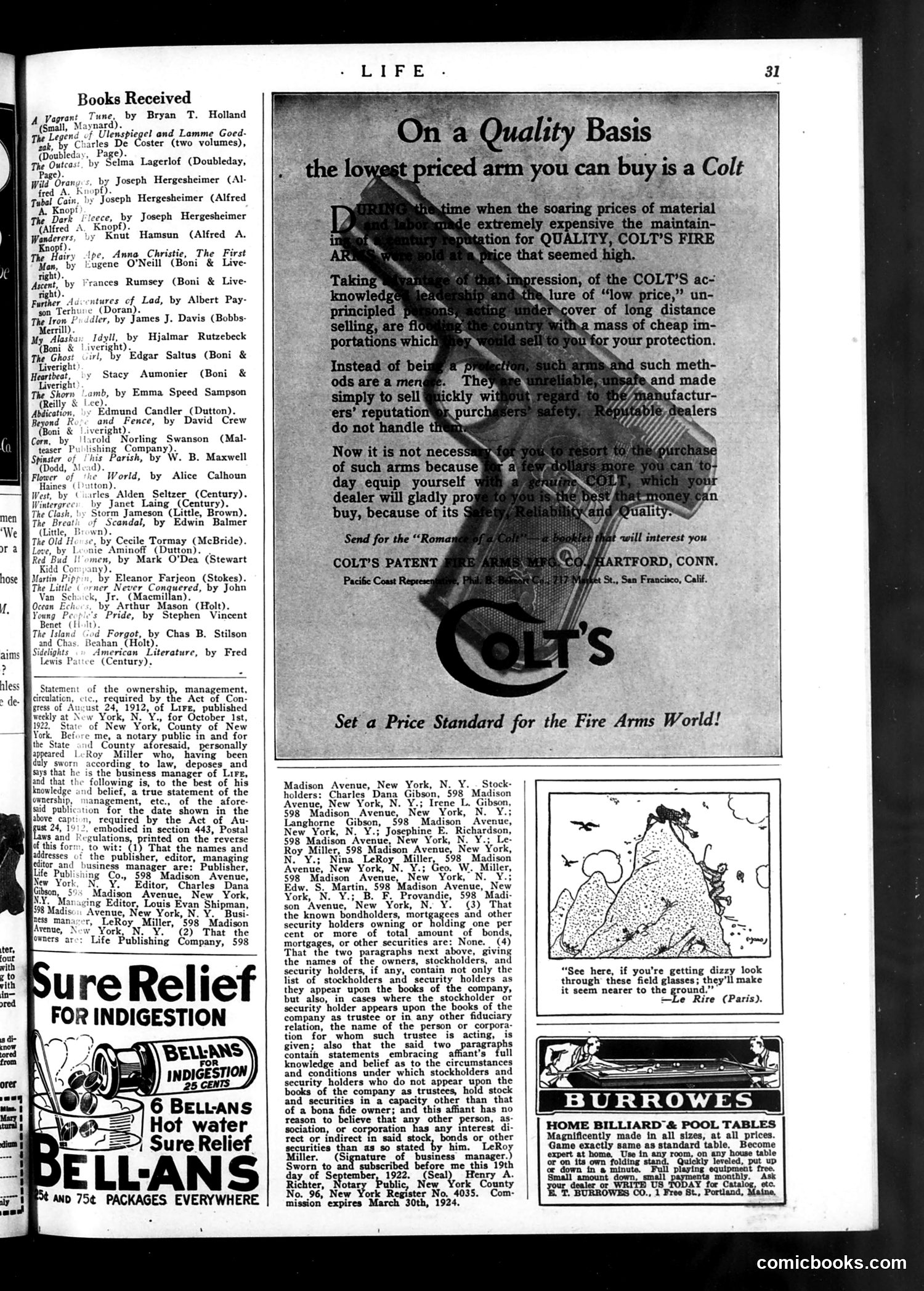 Life — October 12, 1922 — page 33 of 36