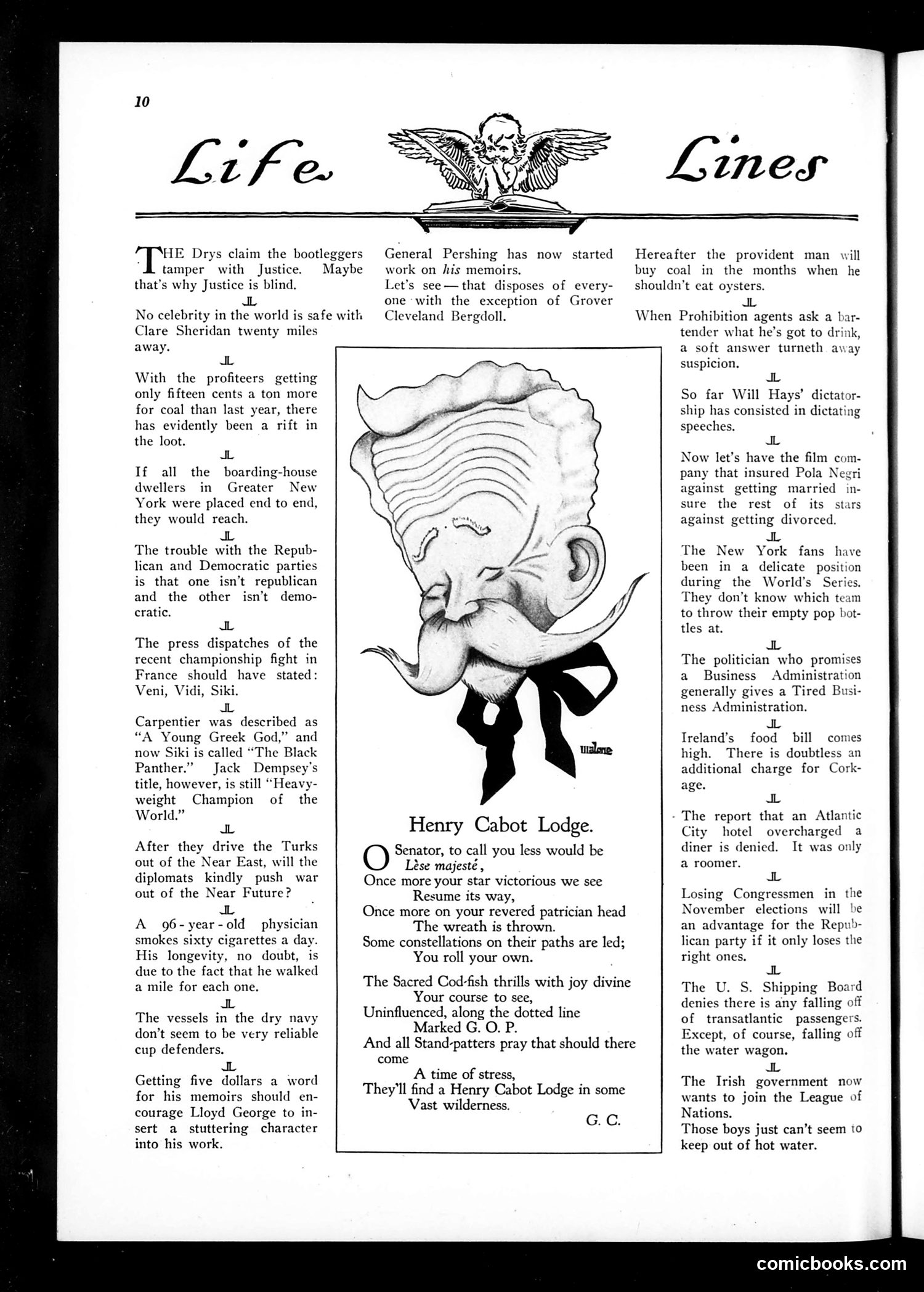 Life — October 19, 1922 — page 12 of 36