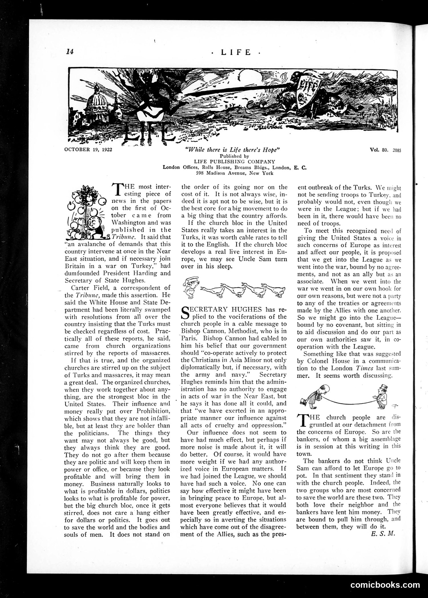 Life — October 19, 1922 — page 16 of 36