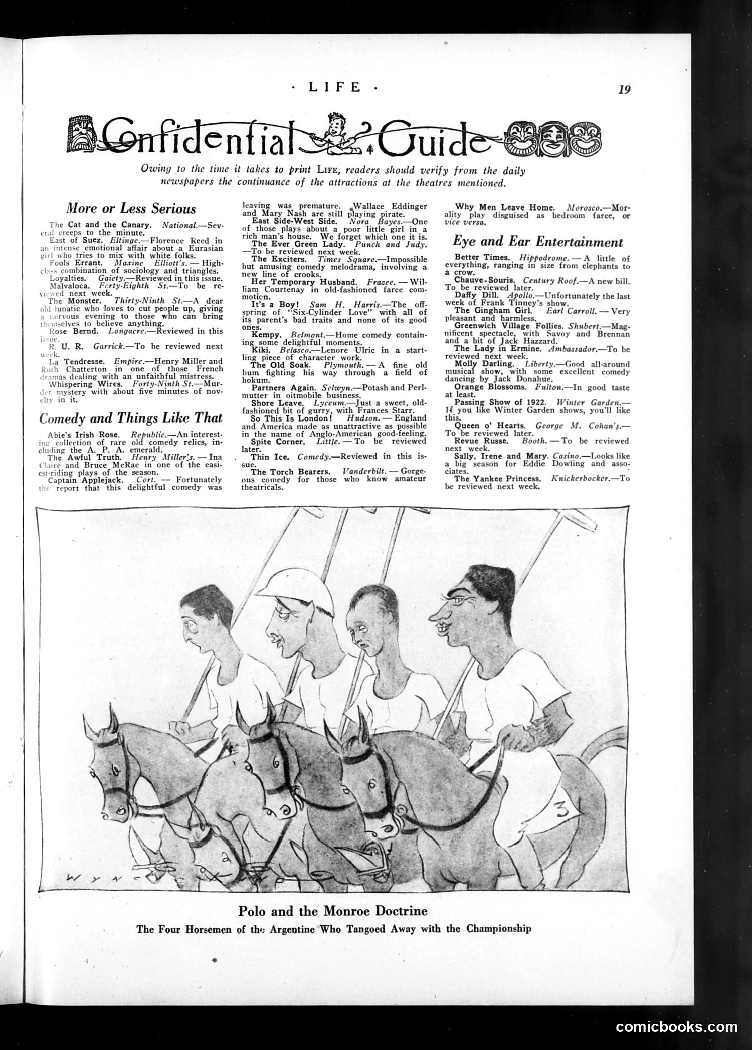 Life — October 19, 1922 — page 21 of 36
