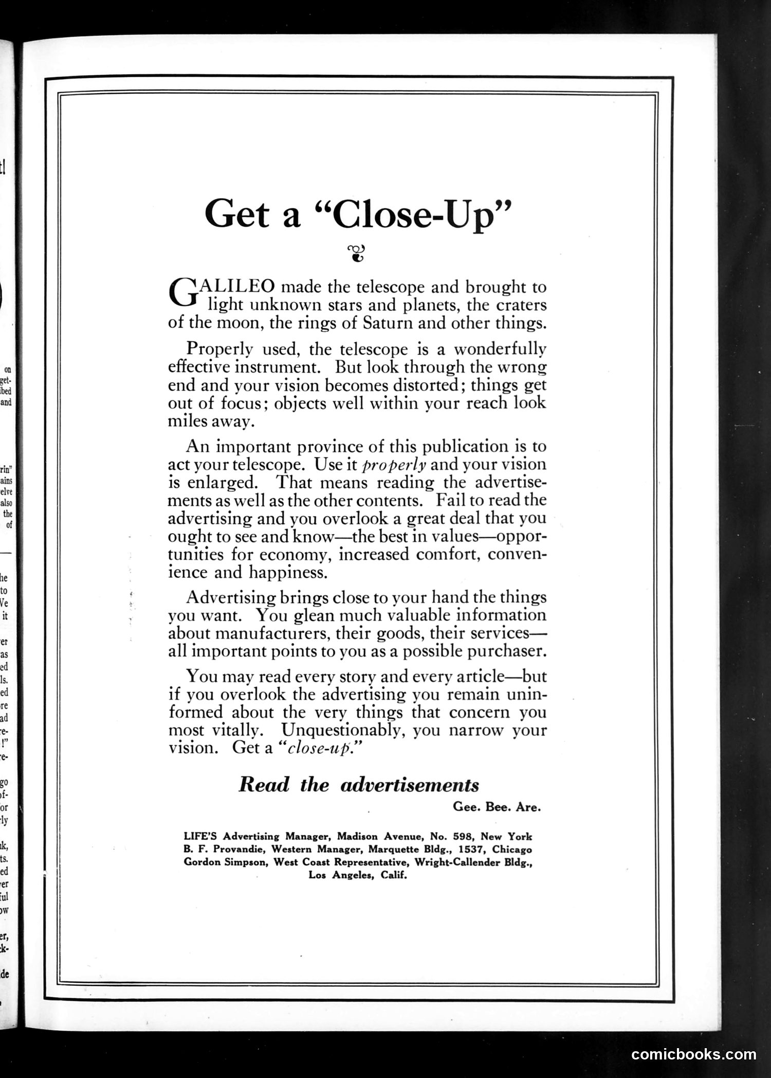 Life — October 19, 1922 — page 35 of 36