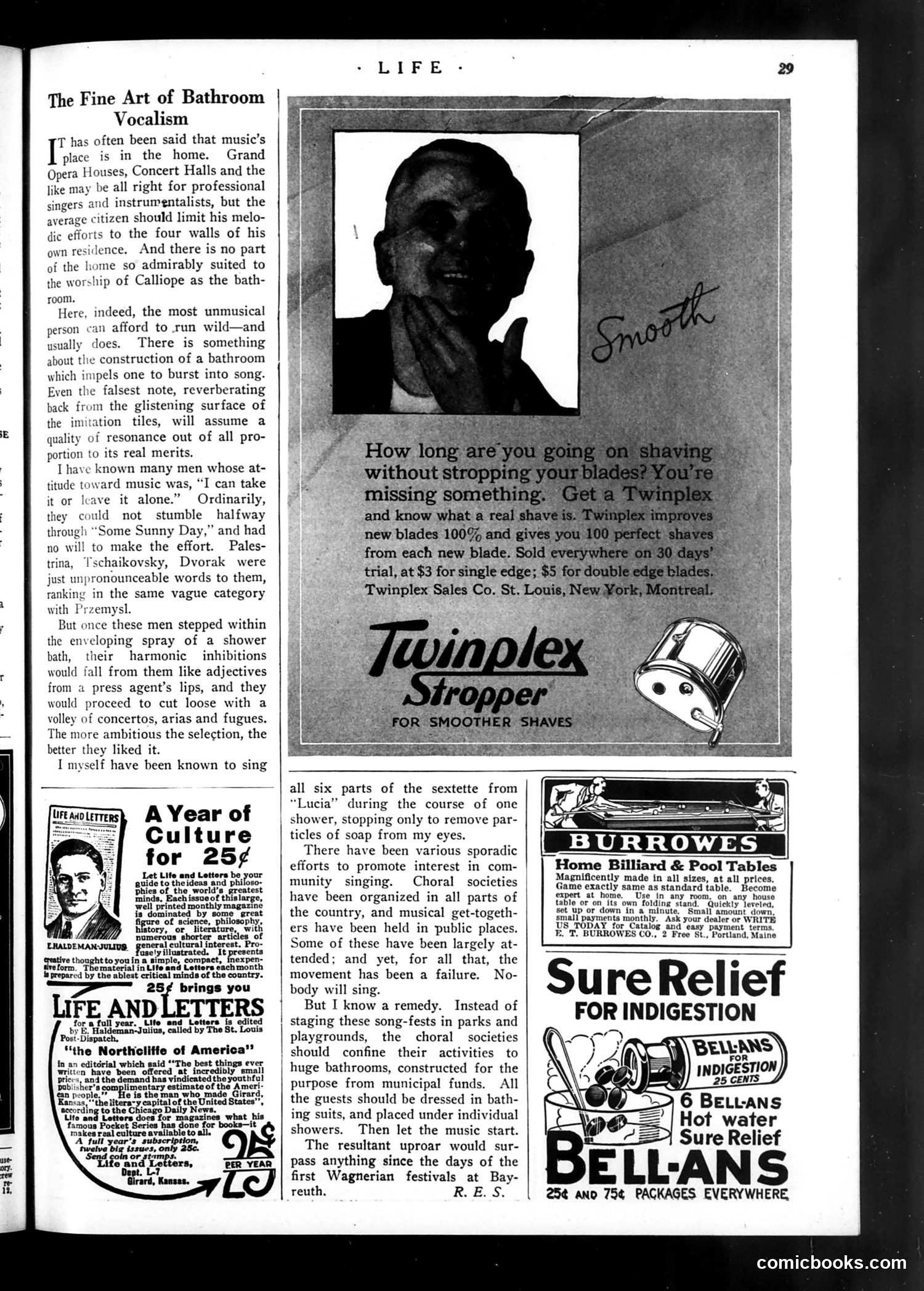 Life — October 26, 1922 — page 31 of 36