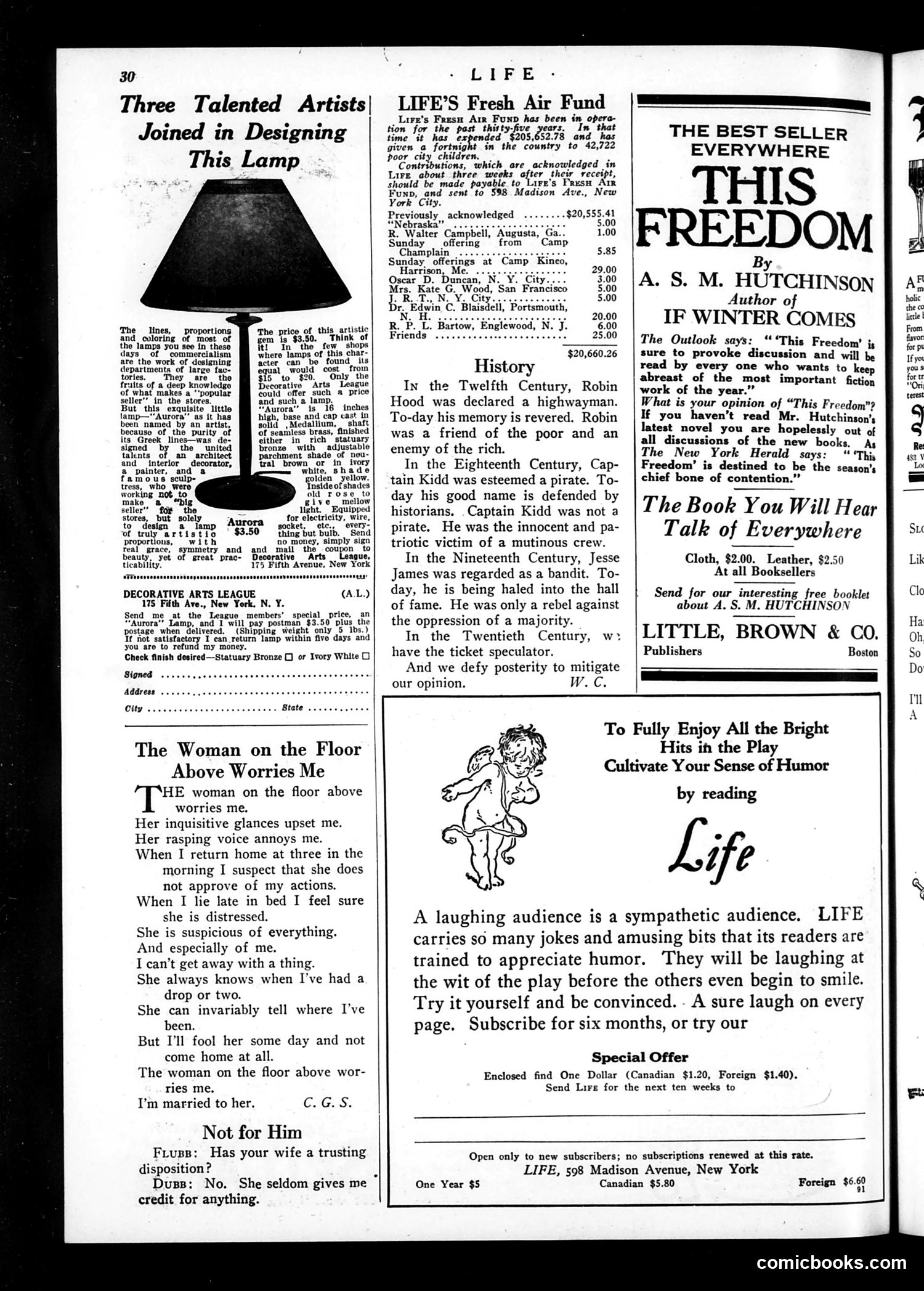 Life — October 26, 1922 — page 32 of 36