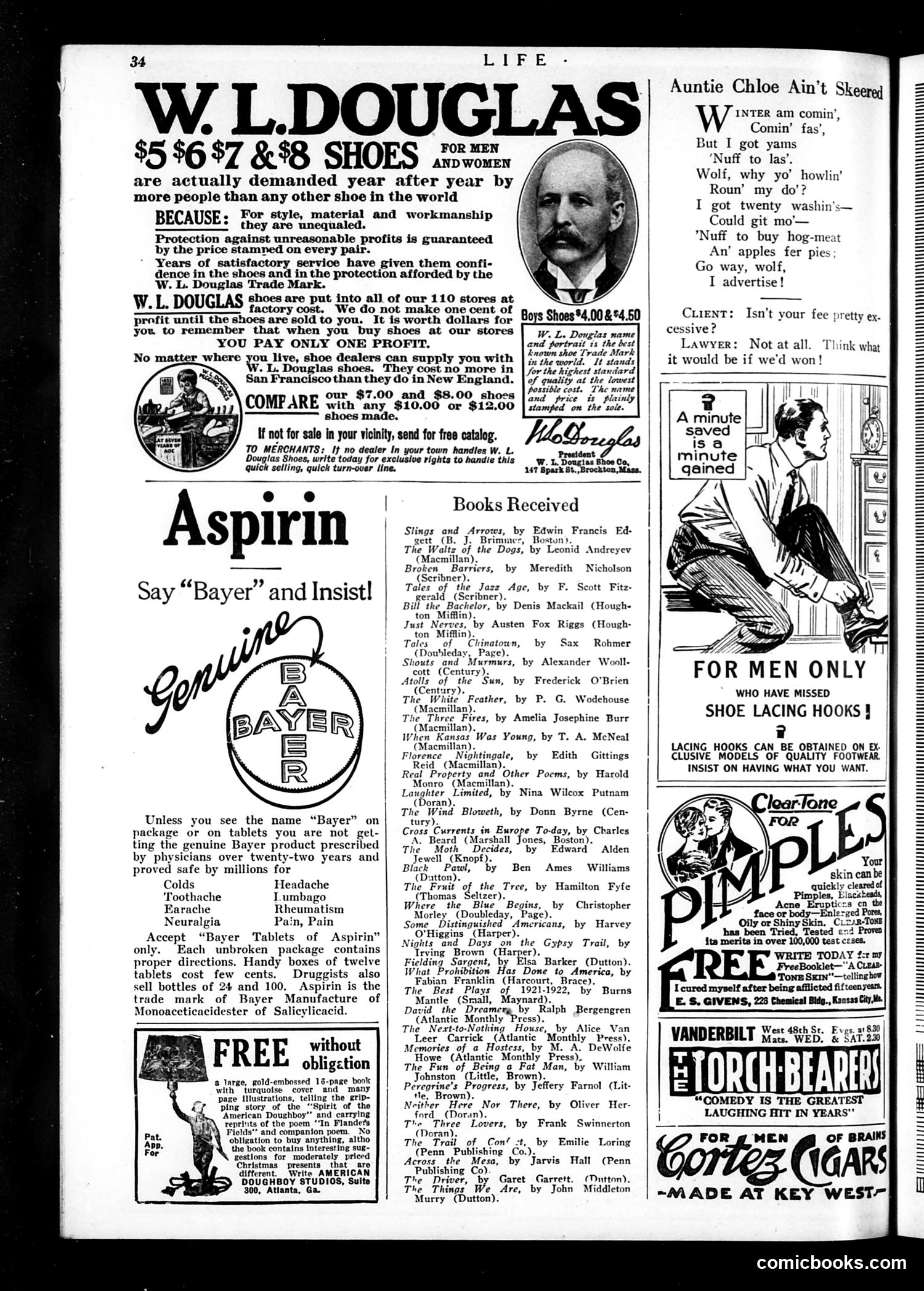 Life — November 2, 1922 — page 36 of 40