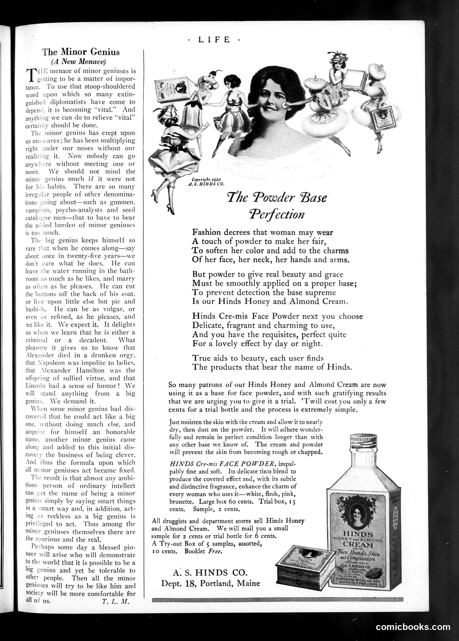 Life — November 2, 1922 — page 39 of 40