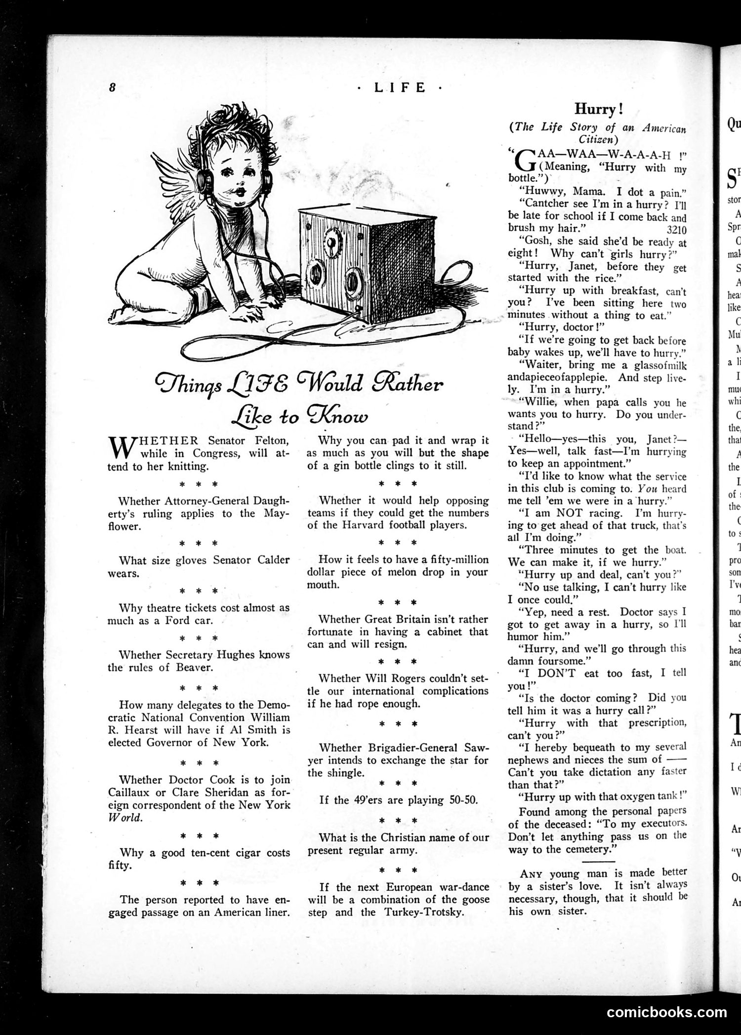 Life — November 9, 1922 — page 10 of 36
