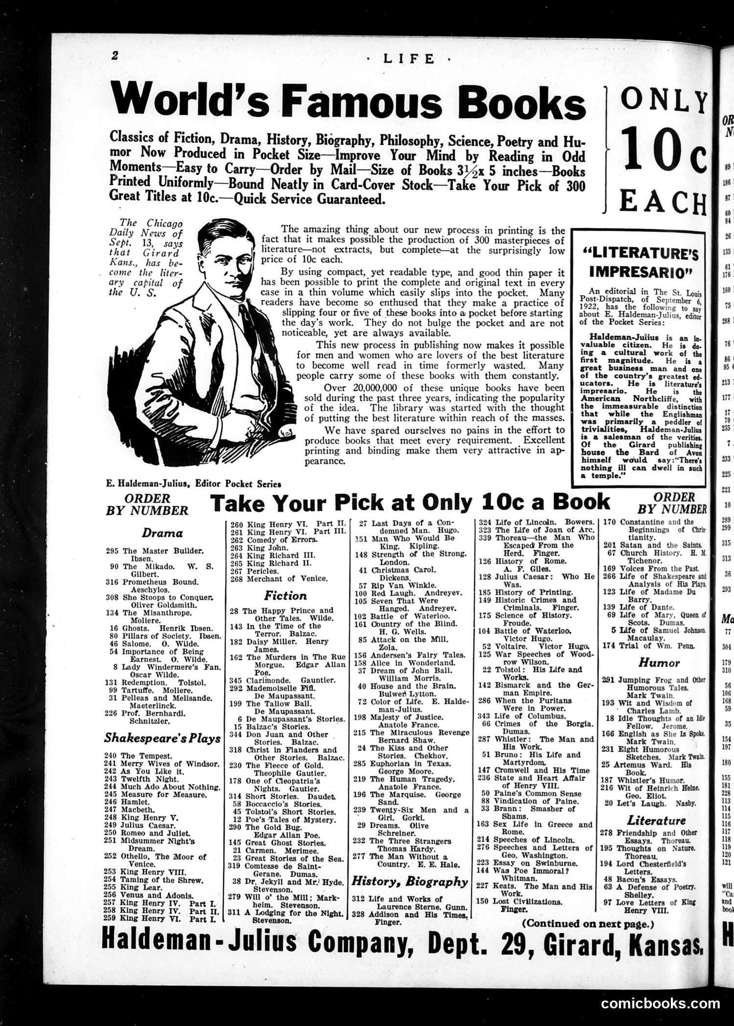 Life — November 16, 1922 — page 4 of 36