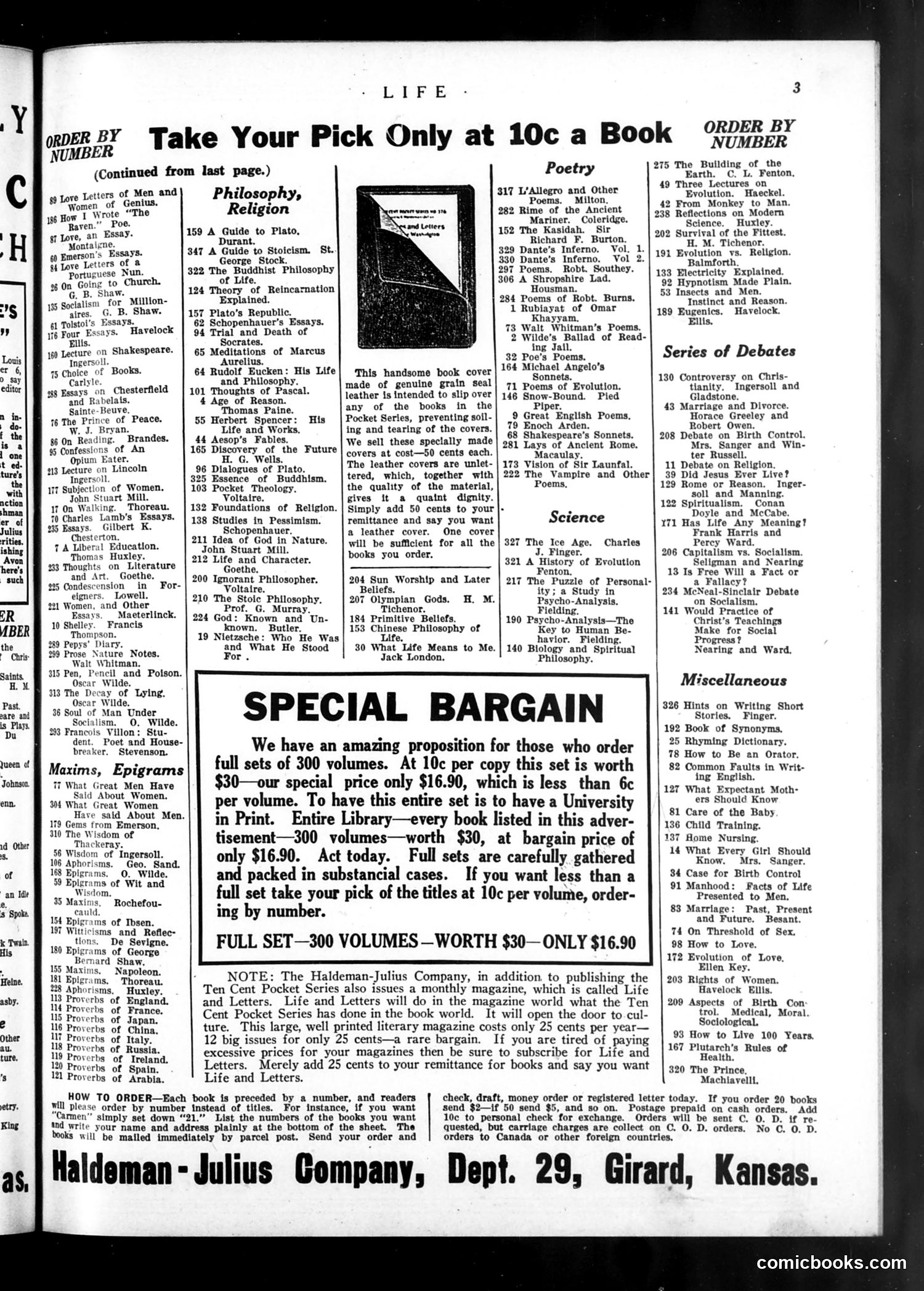 Life — November 16, 1922 — page 5 of 36