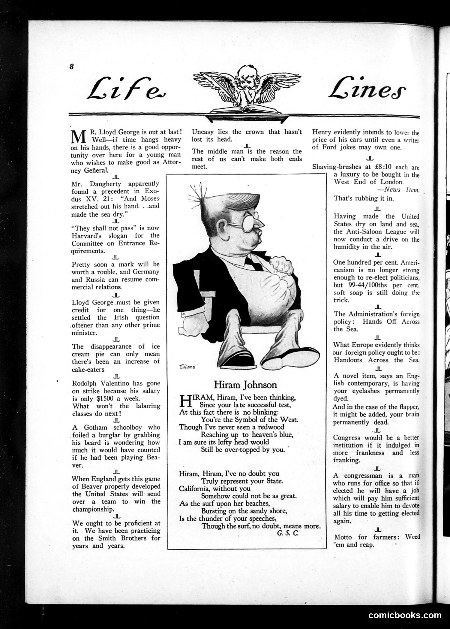 Life — November 16, 1922 — page 10 of 36