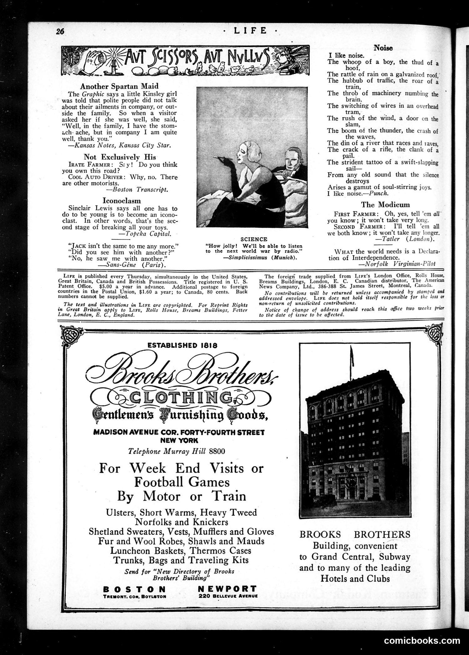 Life — November 16, 1922 — page 28 of 36