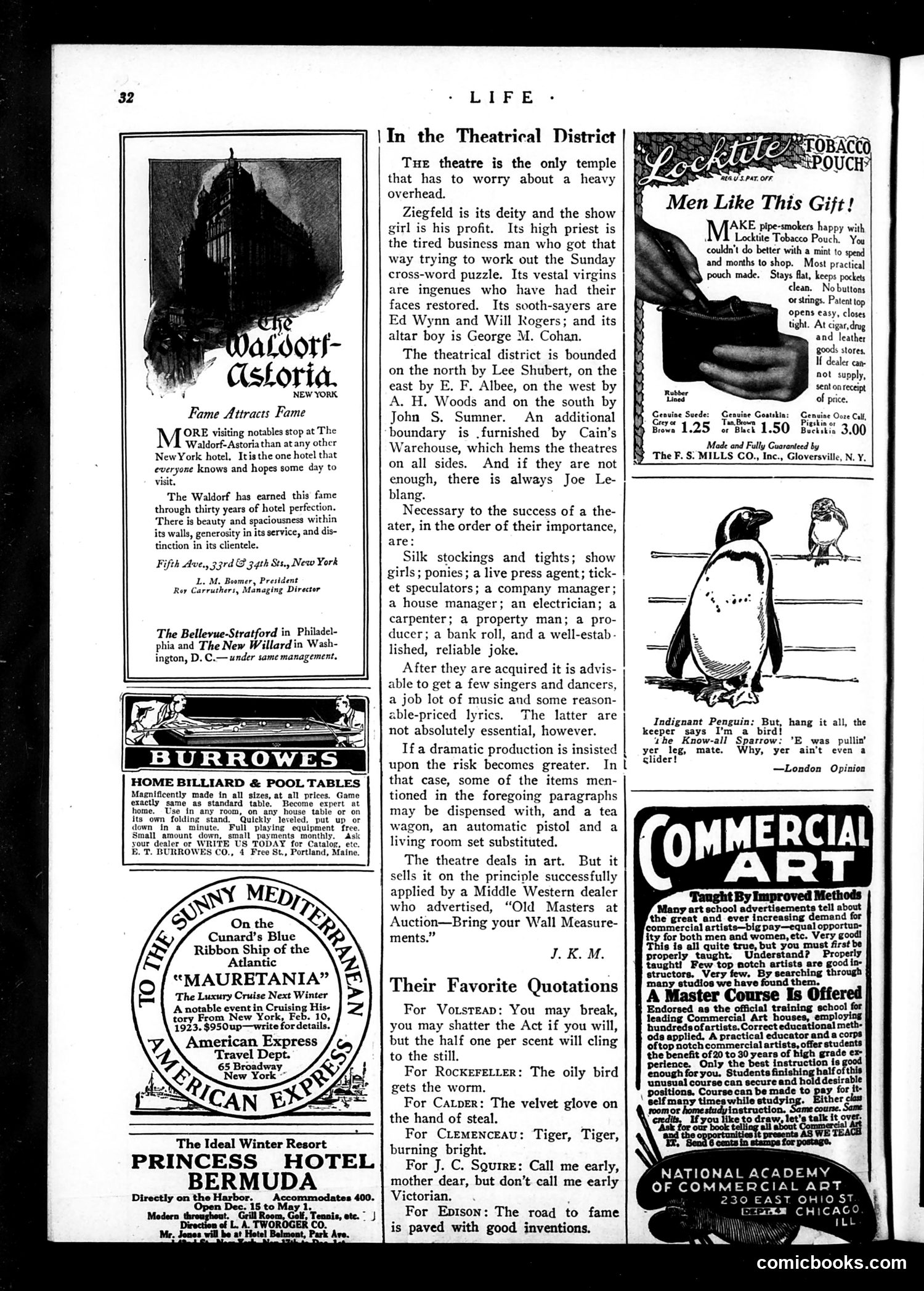Life — November 23, 1922 — page 34 of 36