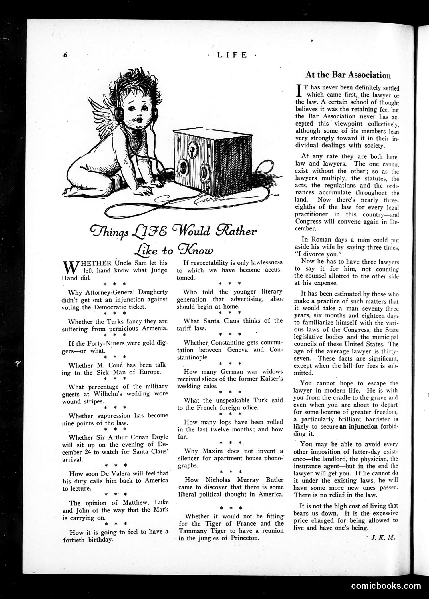 Life — November 30, 1922 — page 8 of 36