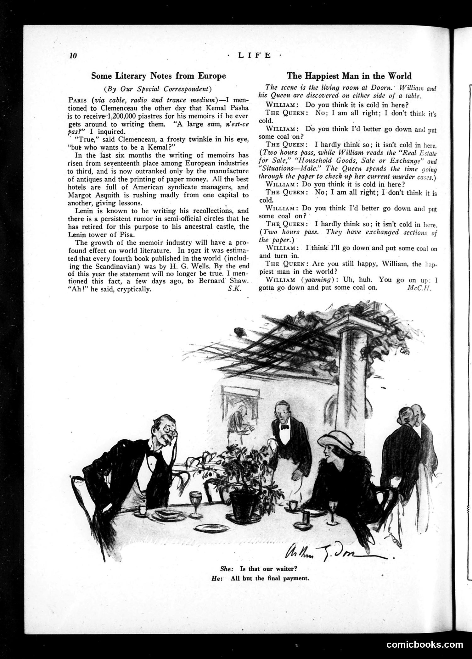 Life — November 30, 1922 — page 12 of 36