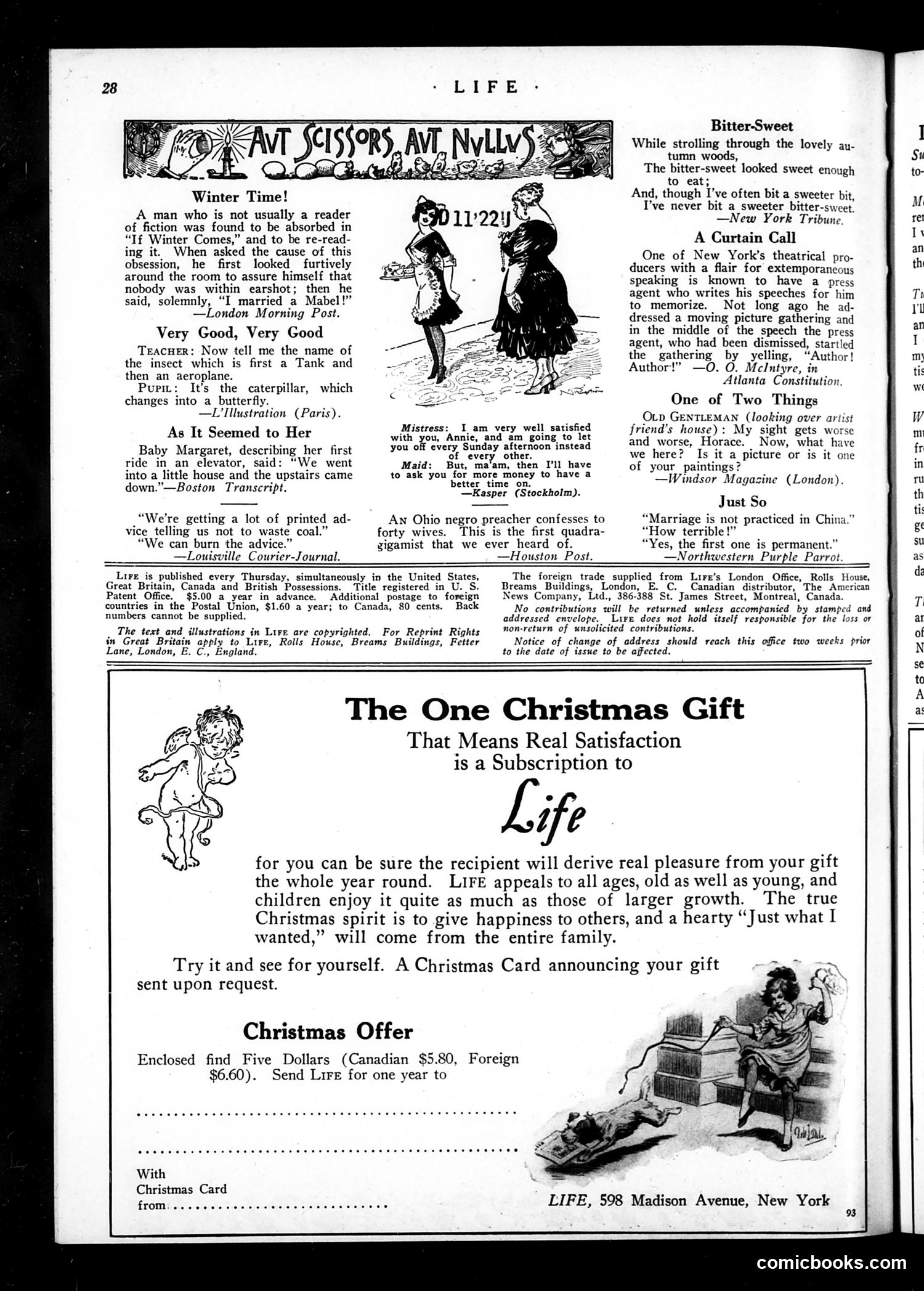 Life — November 30, 1922 — page 30 of 36