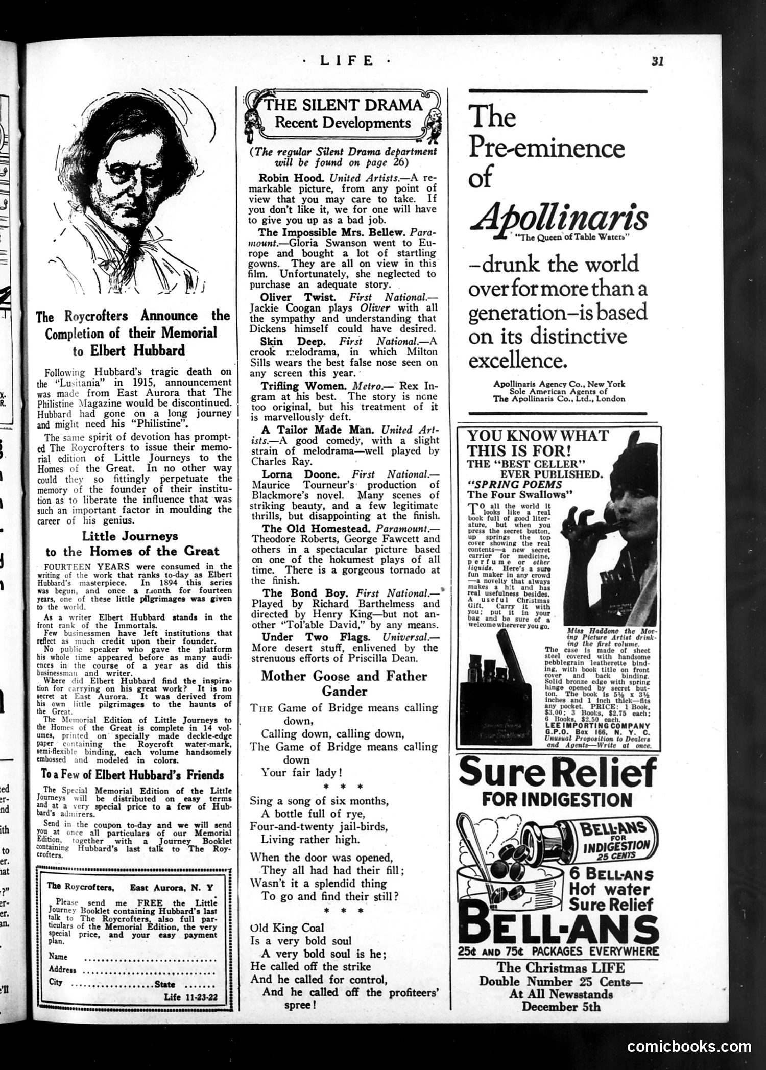 Life — November 30, 1922 — page 33 of 36