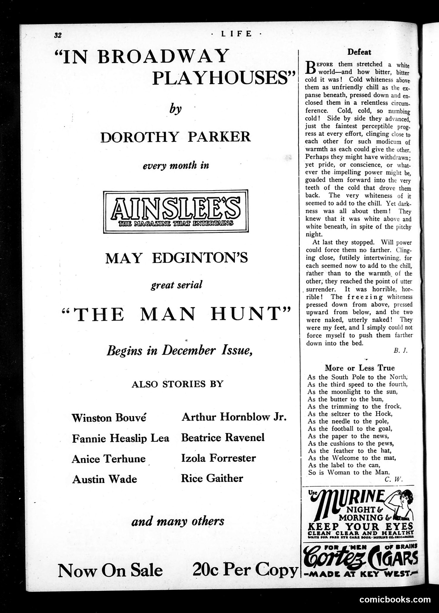Life — November 30, 1922 — page 34 of 36