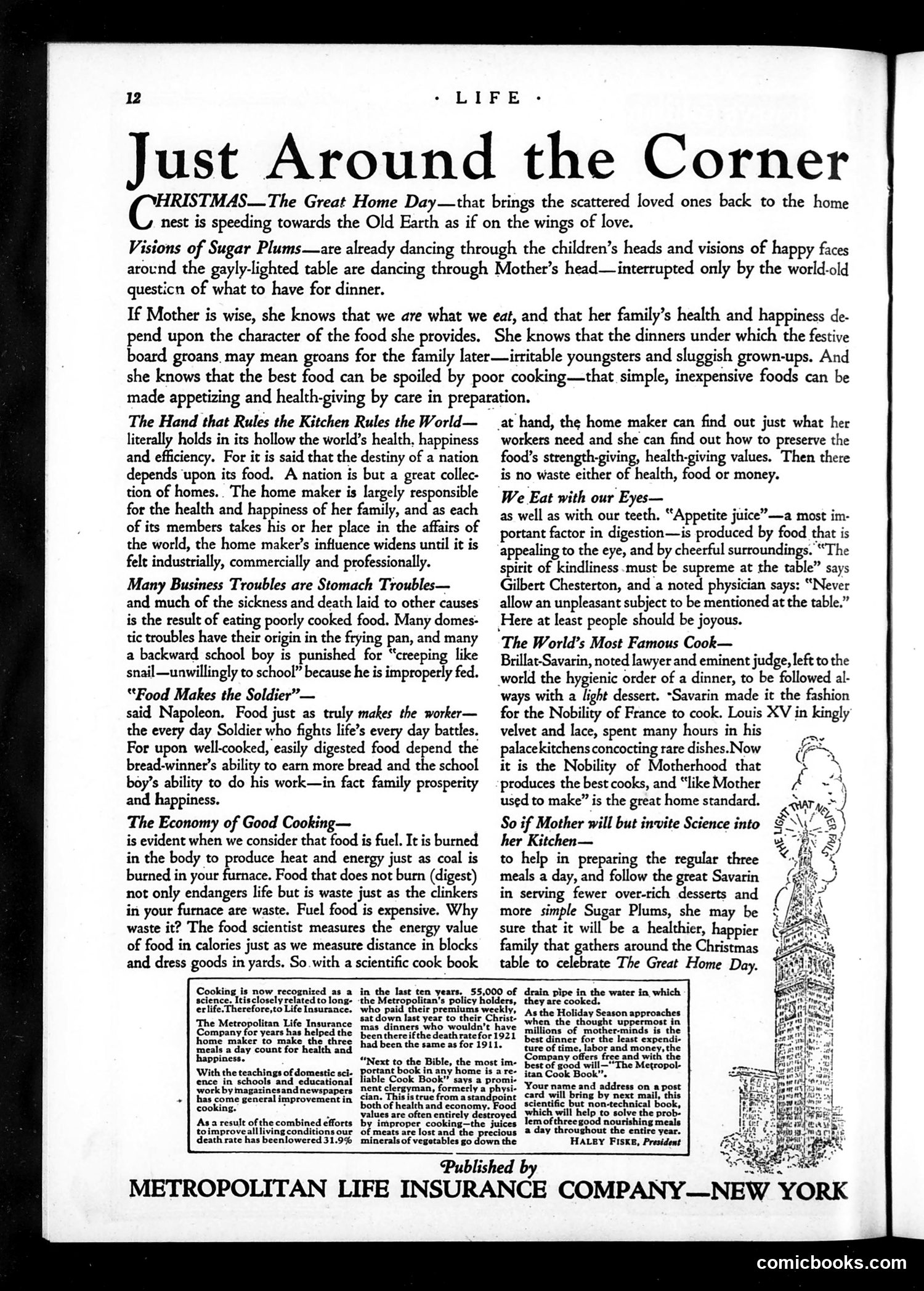 Life — December 7, 1922 — page 12 of 80