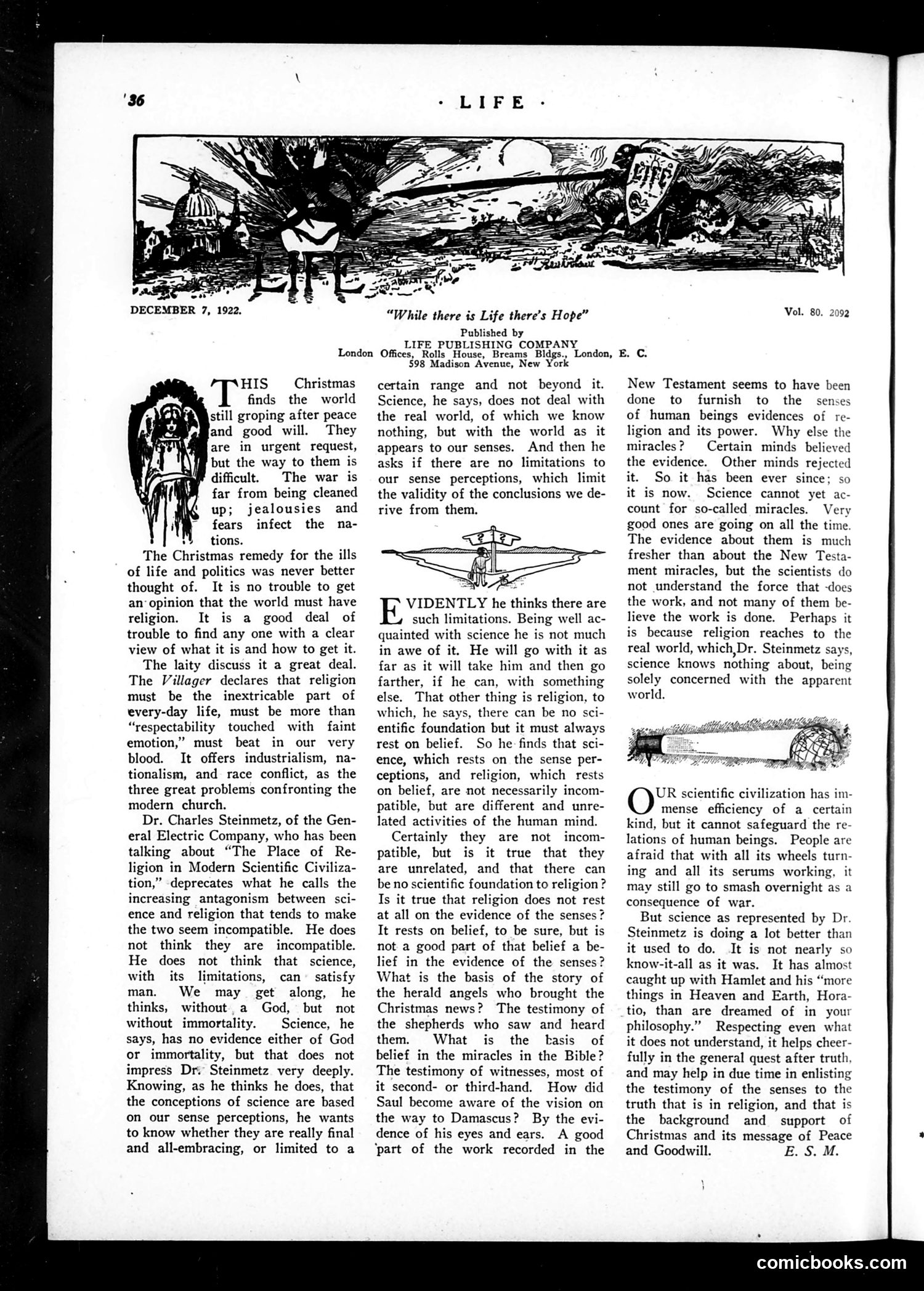 Life — December 7, 1922 — page 36 of 80