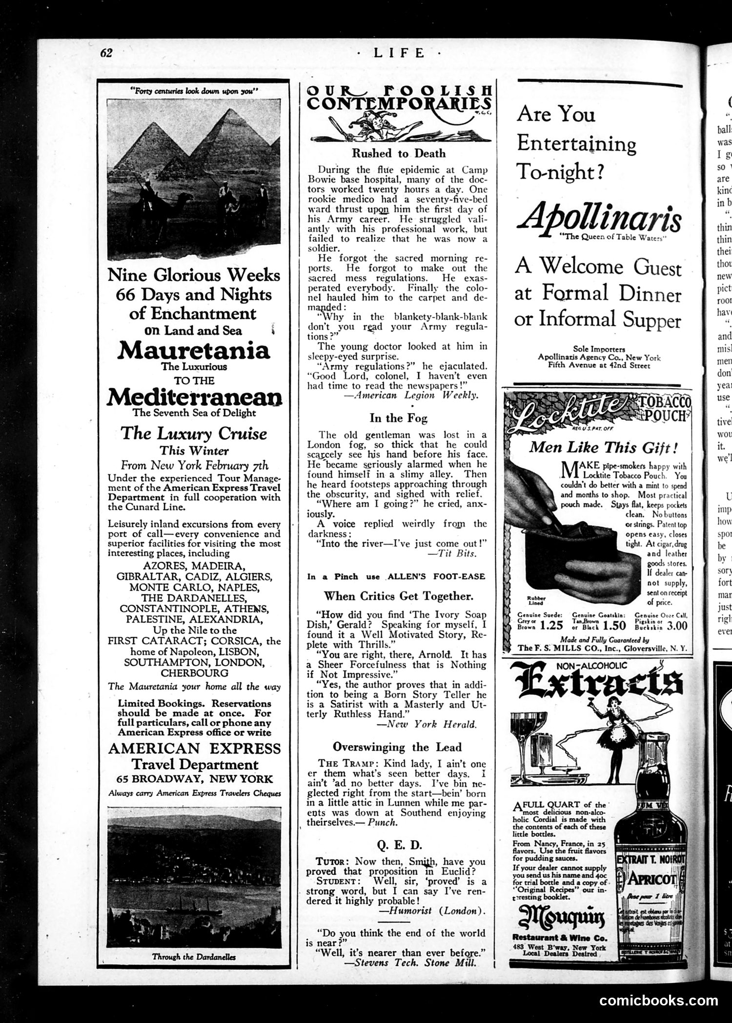 Life — December 7, 1922 — page 62 of 80