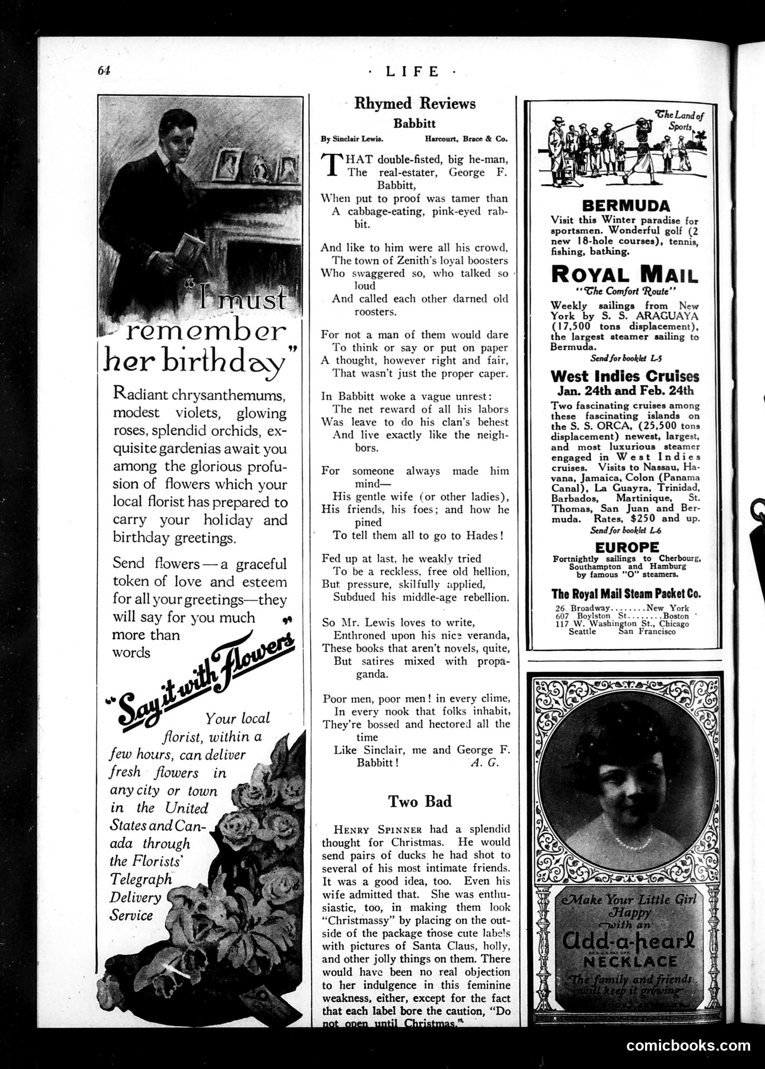Life — December 7, 1922 — page 64 of 80