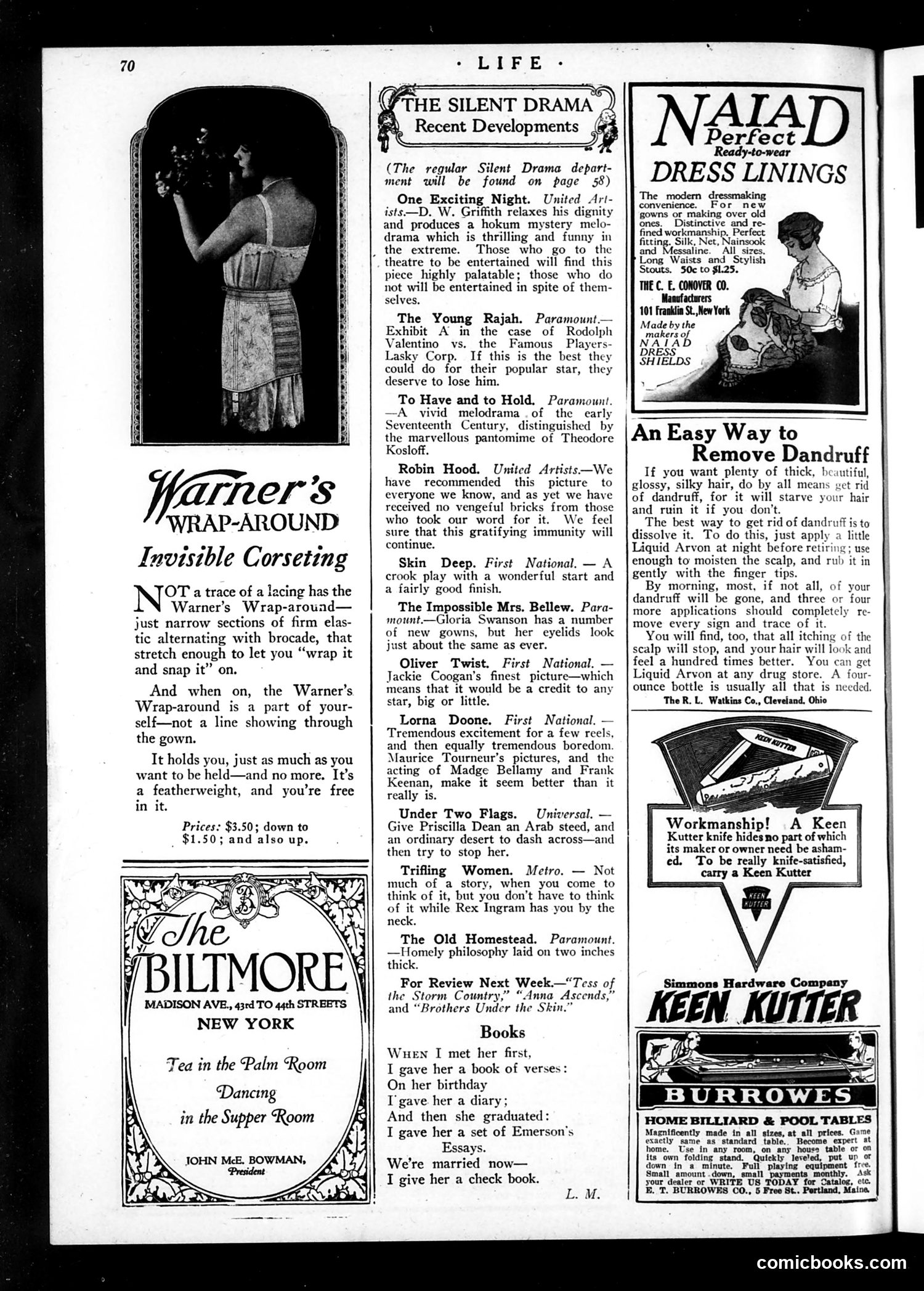 Life — December 7, 1922 — page 70 of 80