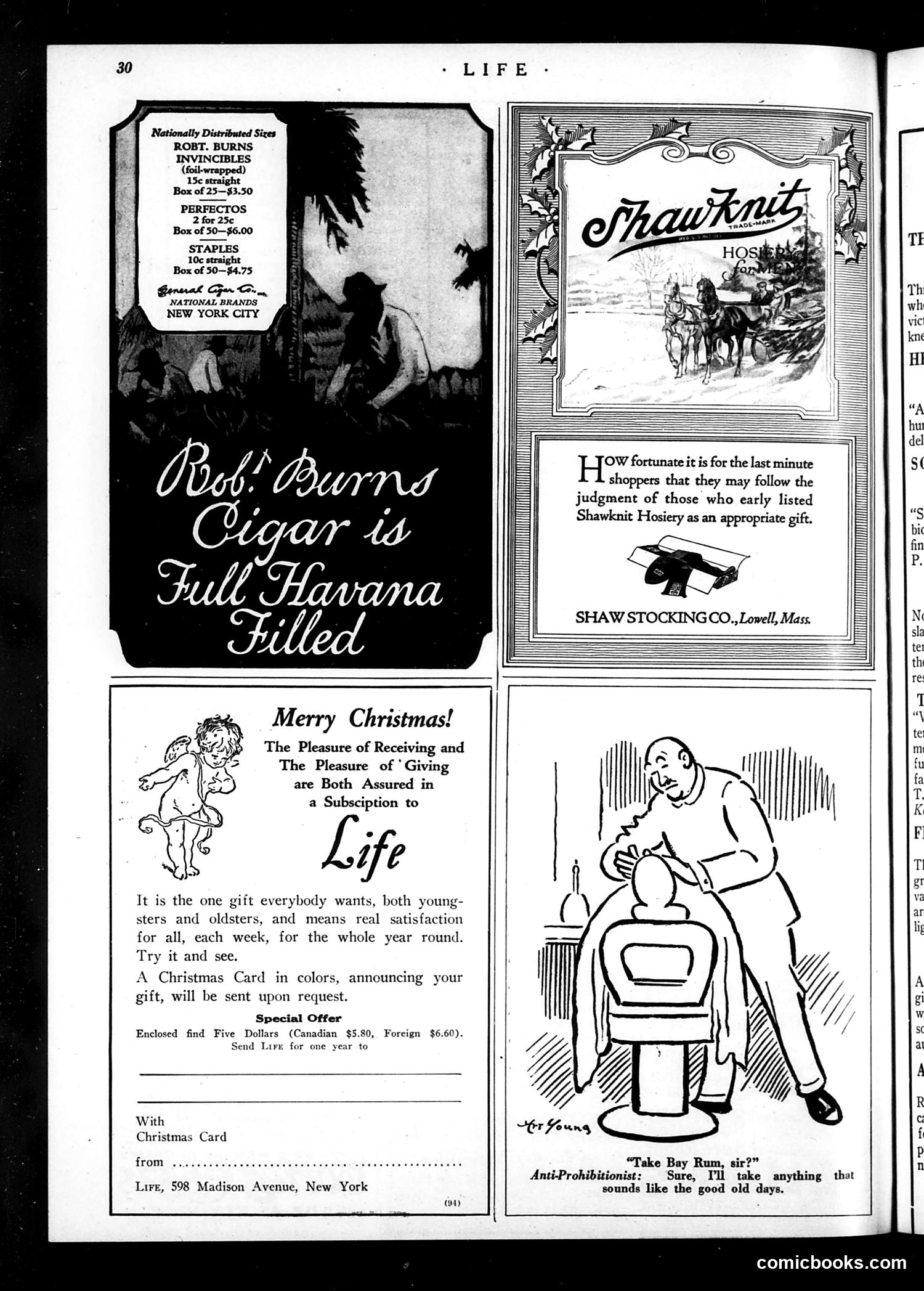 Life — December 14, 1922 — page 32 of 36