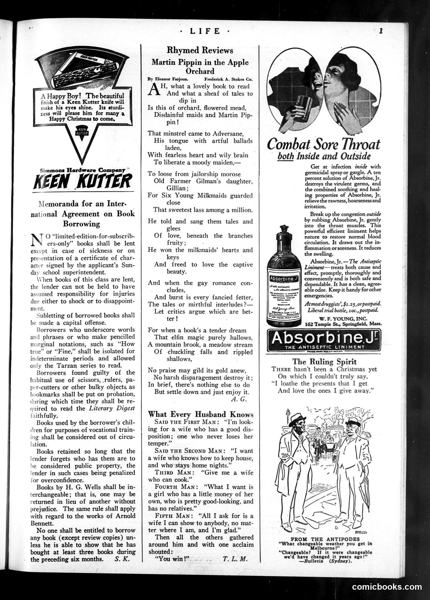 Life — December 21, 1922 — page 3 of 42